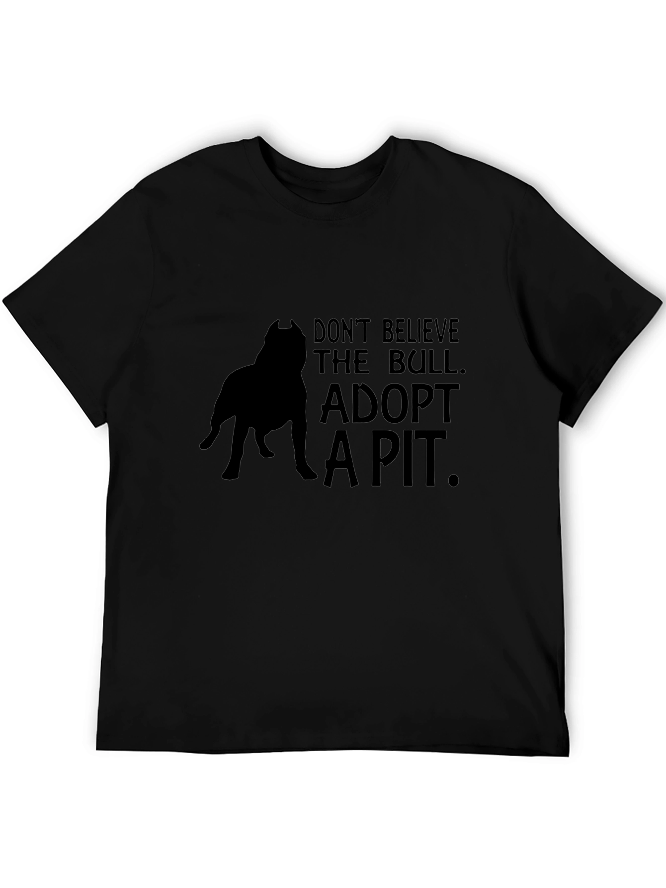 Adopt a Pit T-Shirt - Dog Lover Tee