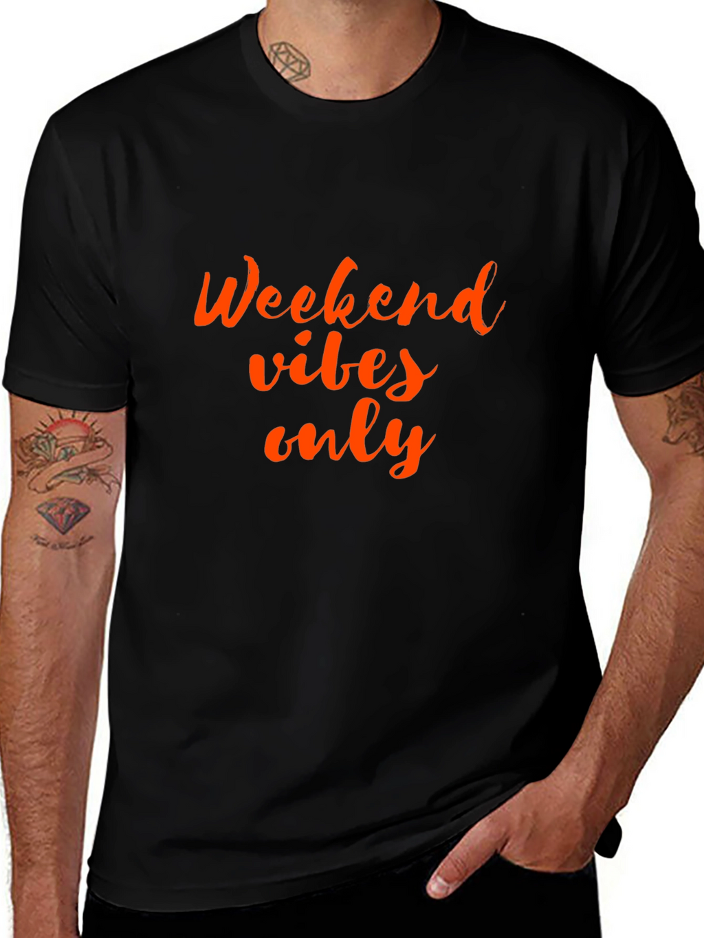 Weekend Vibes Only Graphic T-Shirt