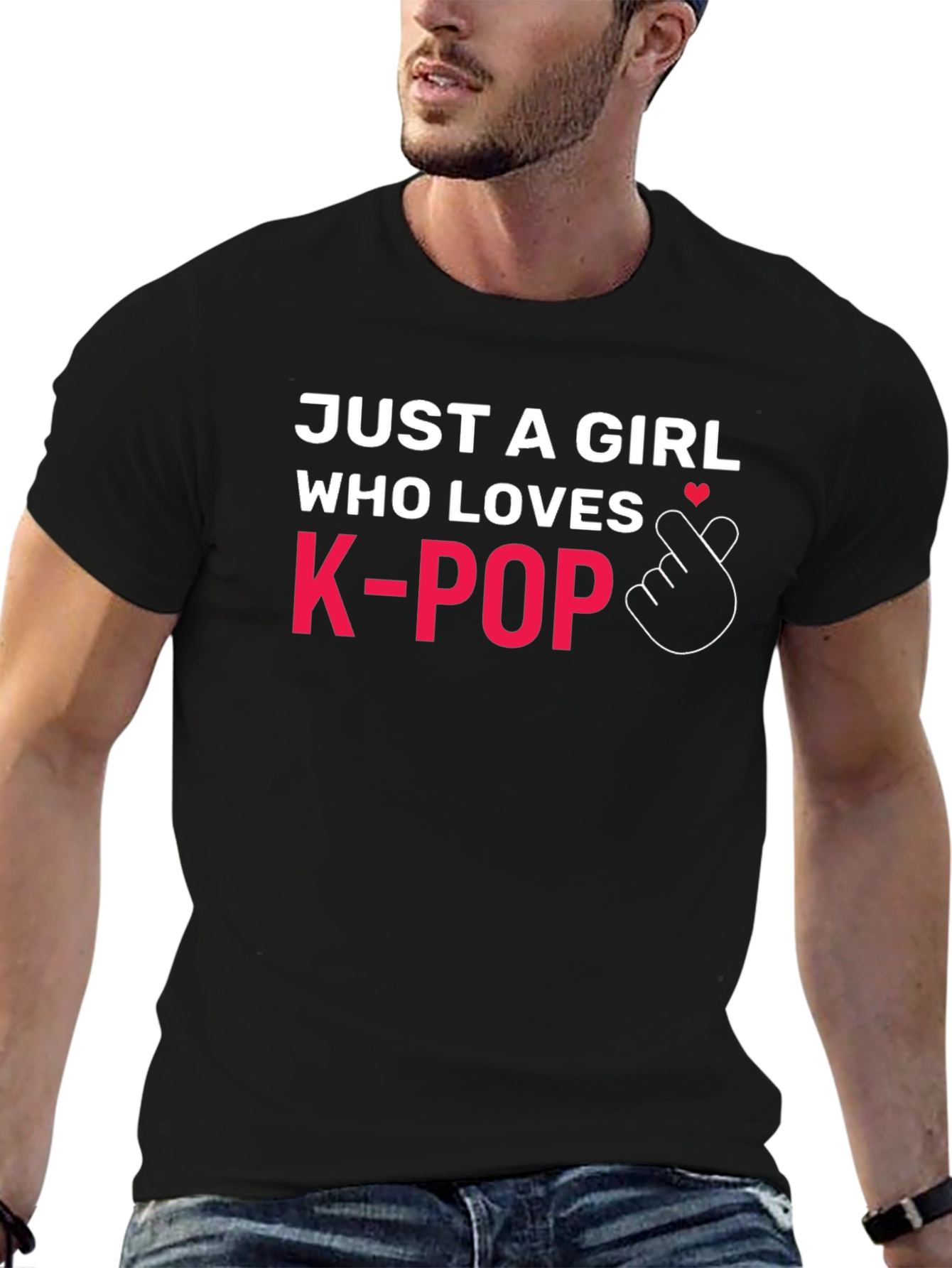 Just A Girl Who Loves K-Pop T-Shirt