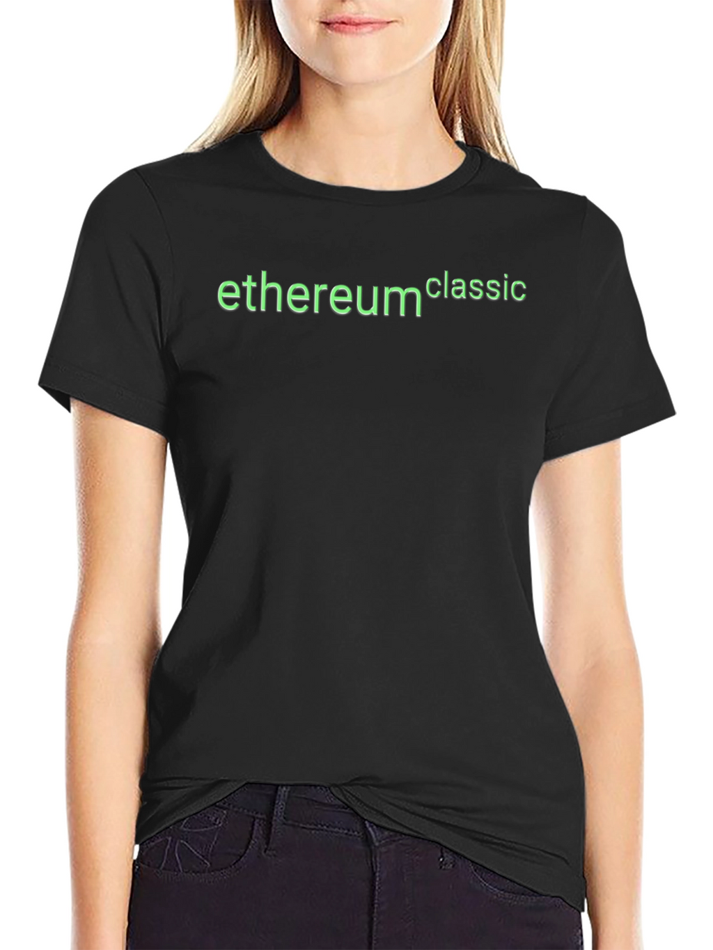 Ethereum Classic Black T-Shirt - Crypto Fashion