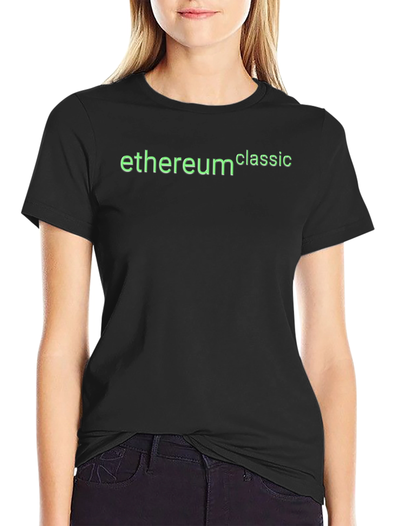 Ethereum Classic Black T-Shirt - Crypto Fashion
