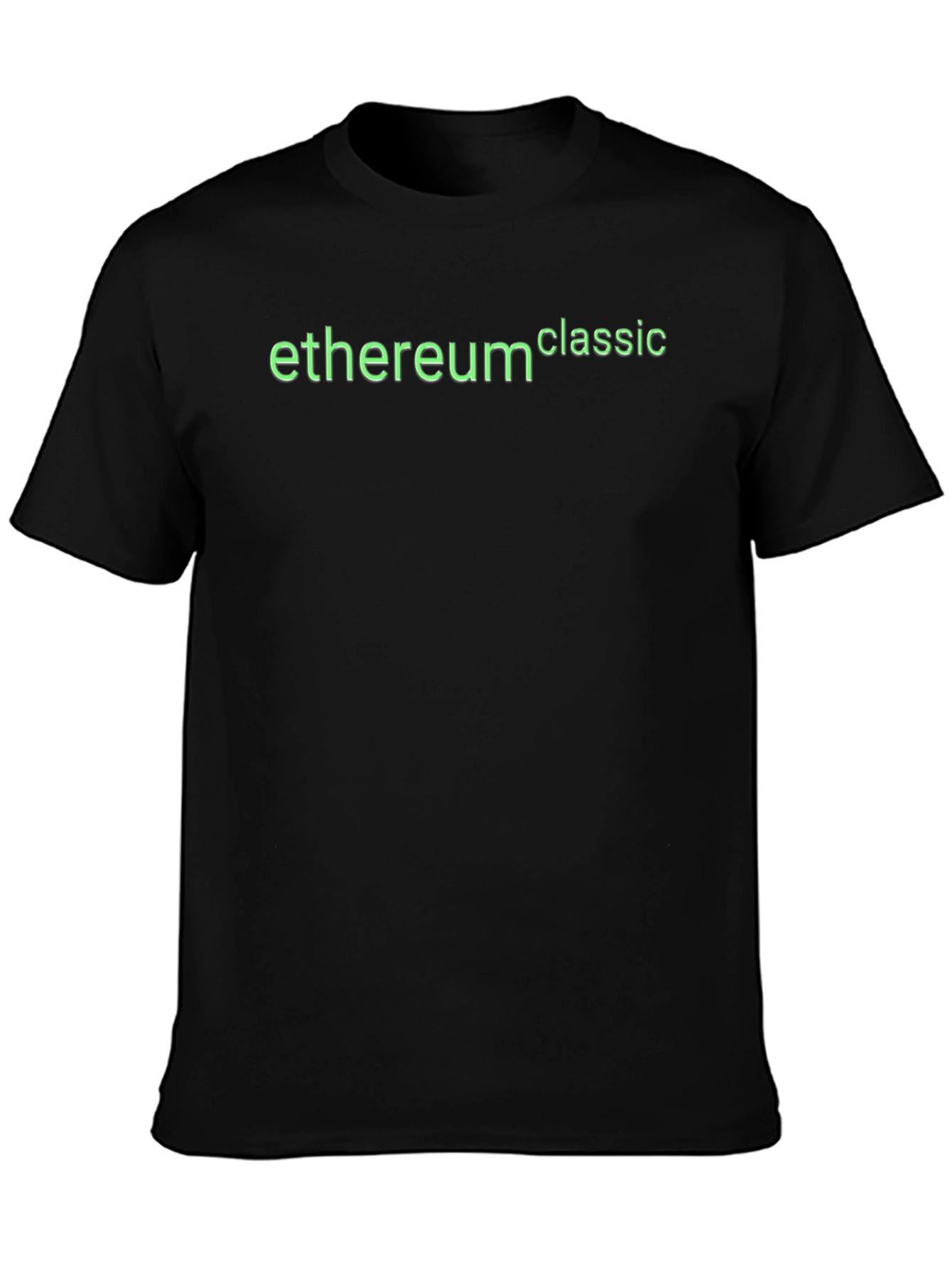 Ethereum Classic Black T-Shirt - Crypto Fashion