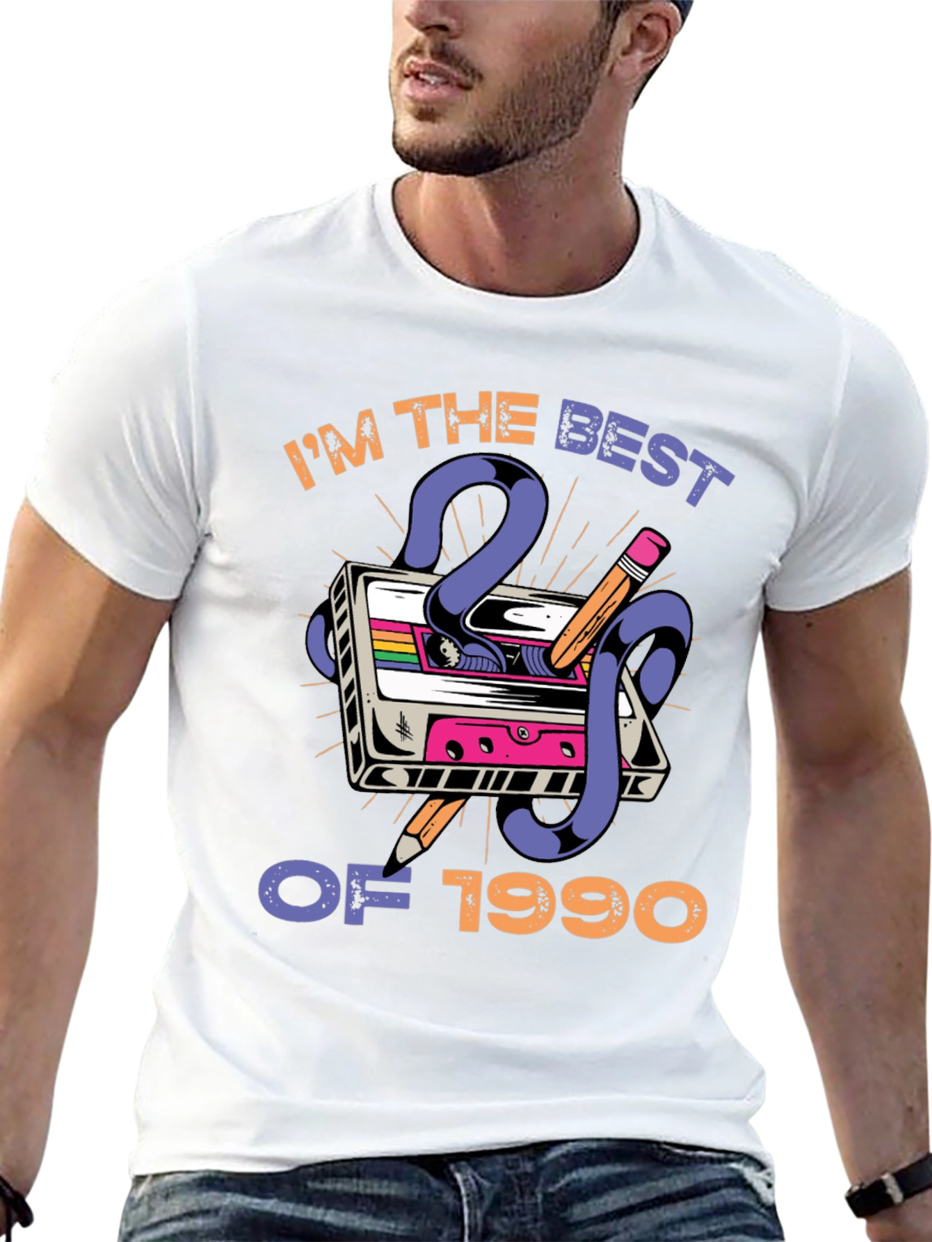 Best of 1990 Cassette Tape Graphic Tee