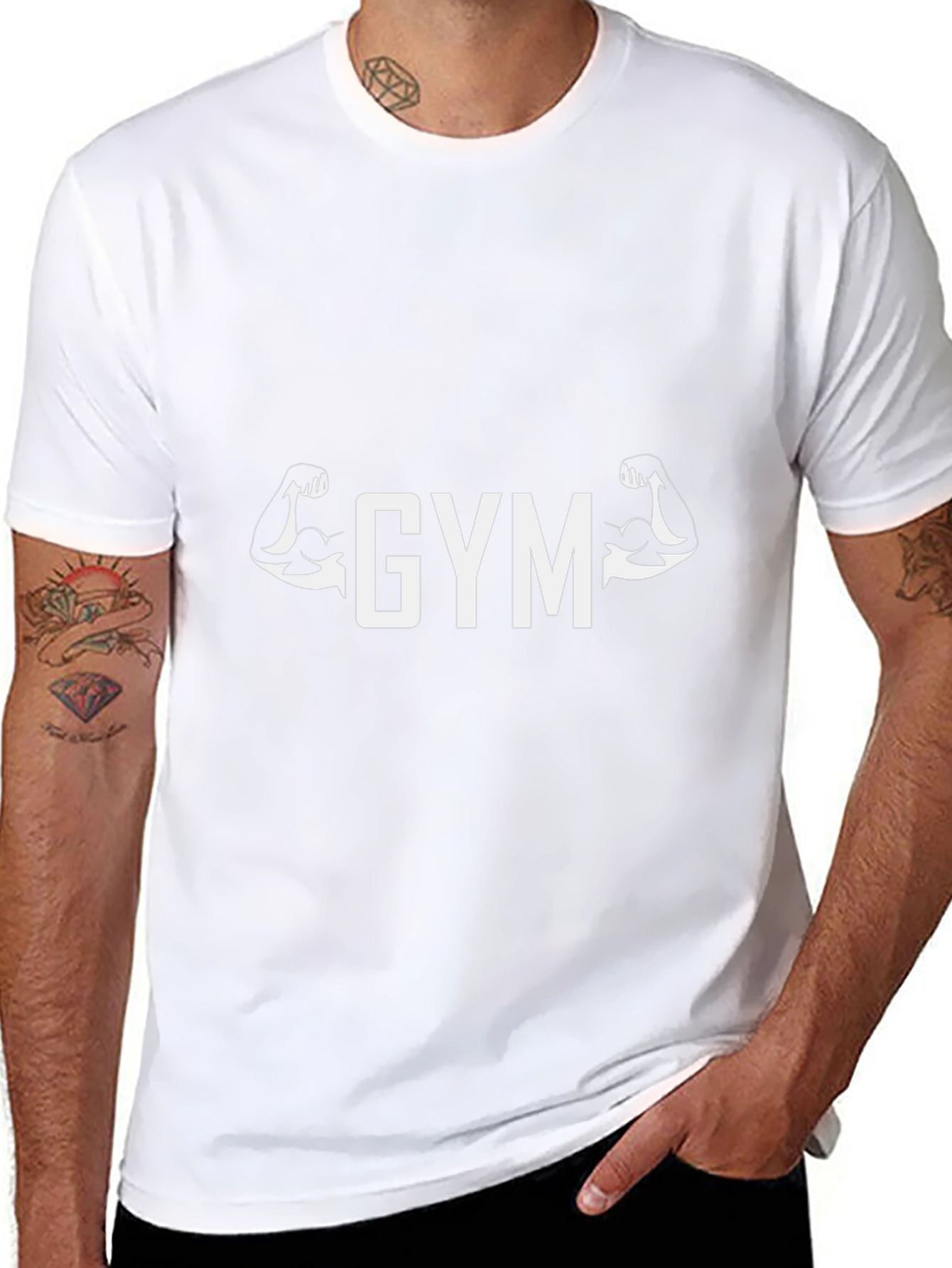 Gym Motivation T-Shirt - Flex Your Fitness!