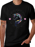 Sobriety is Magical Unicorn Graphic Tee