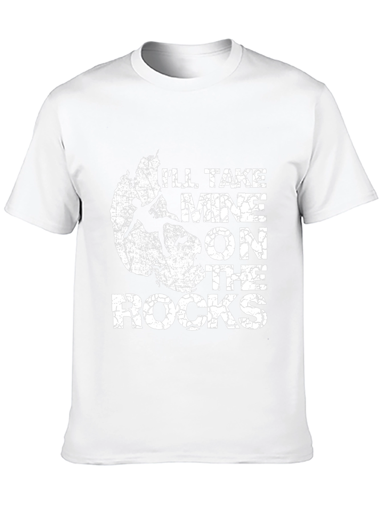 Ill Take Mine On The Rocks Climbing T-Shirt