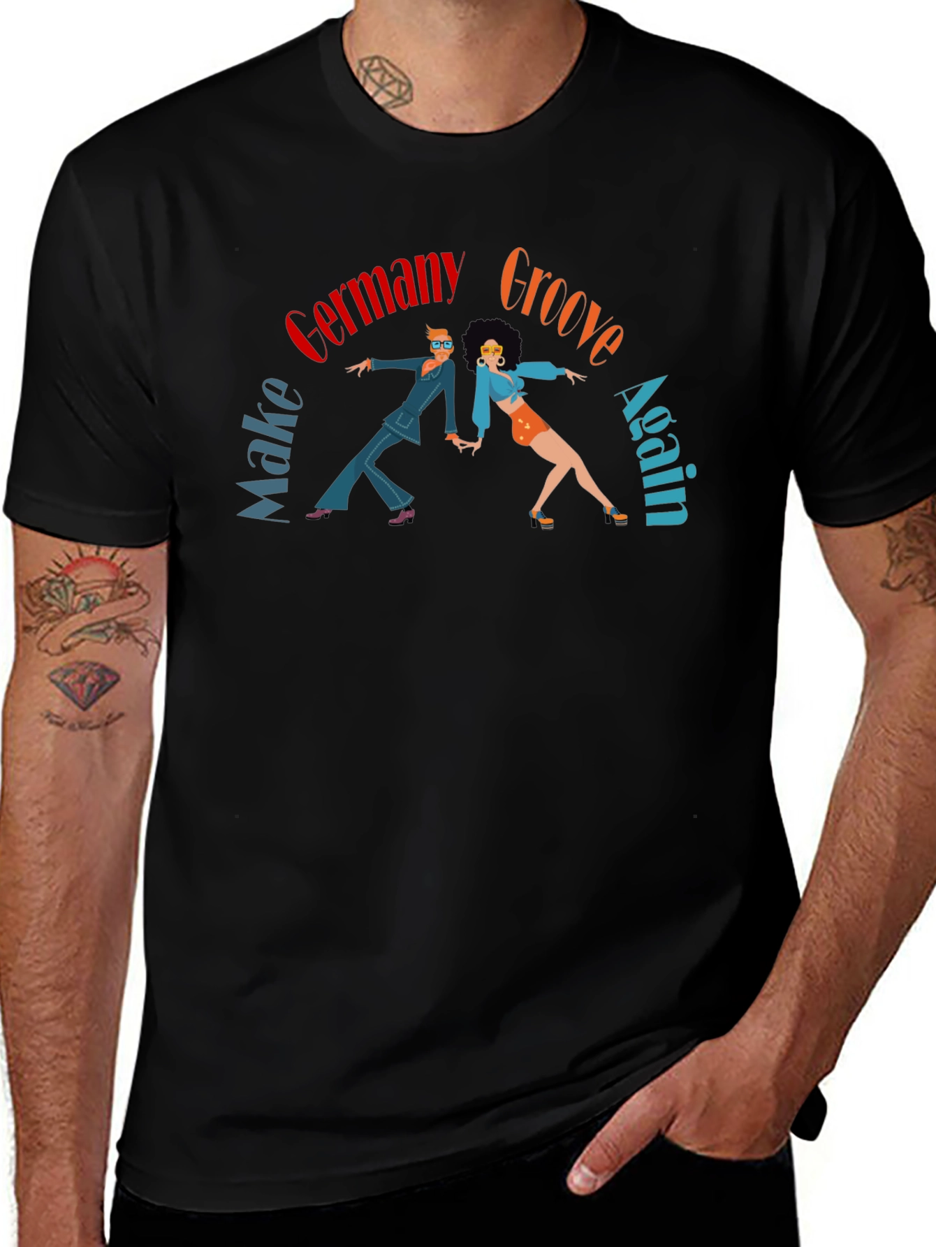 Germany Groove T-Shirt - Retro Dance Design
