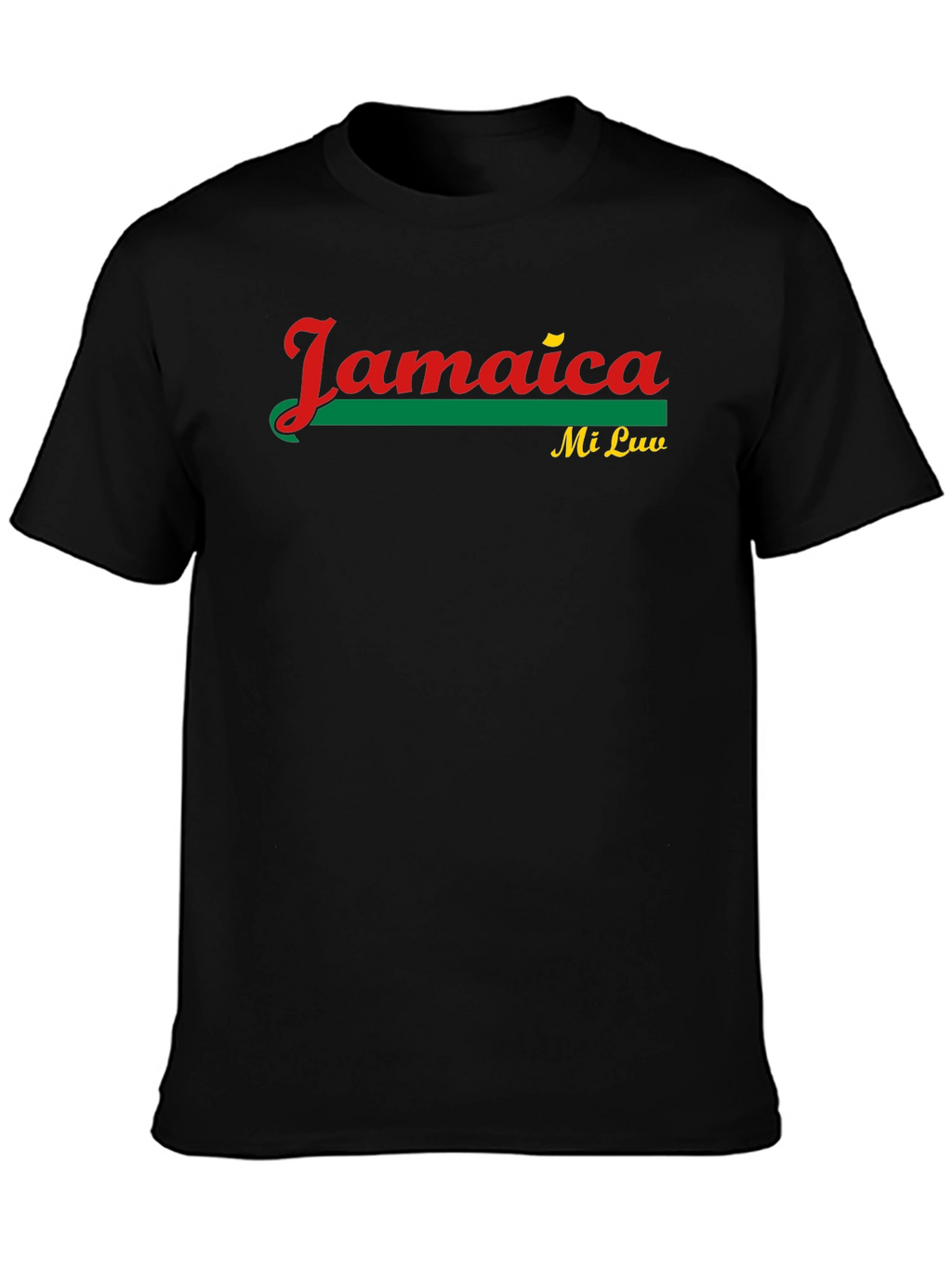 Jamaica Mi Luv Graphic Tee - Island Style