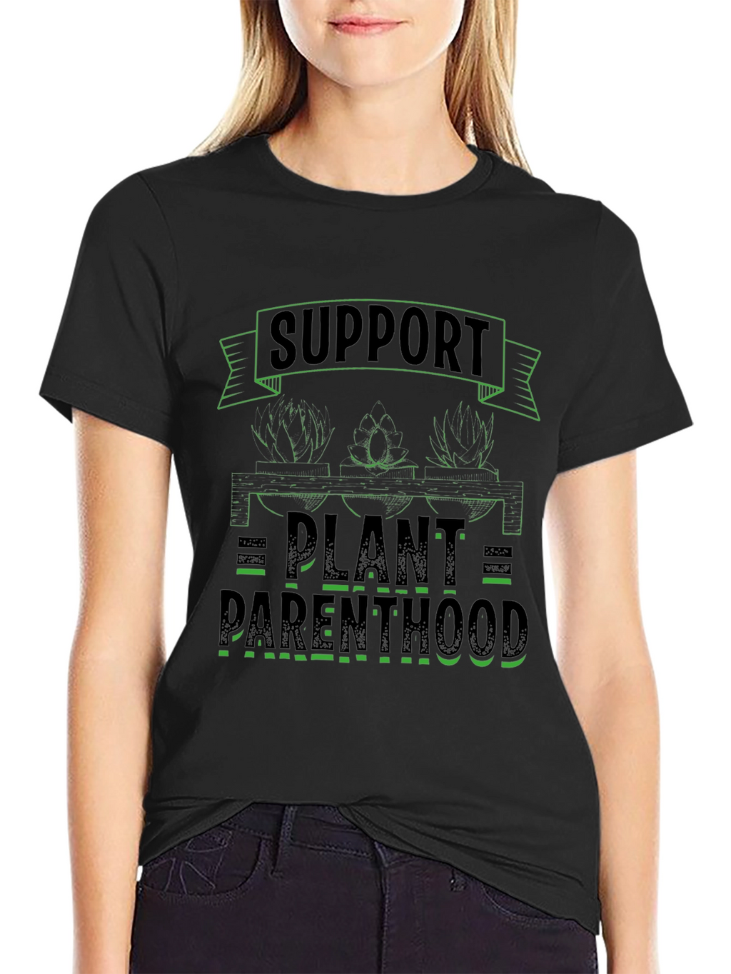 Support Plant Parenthood Graphic T-Shirt