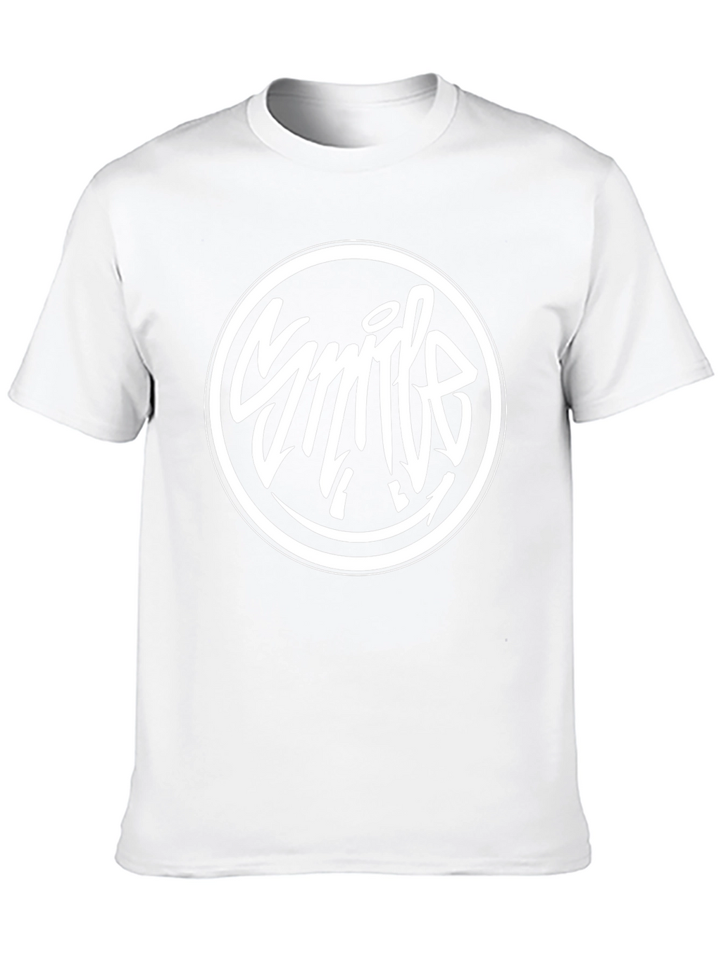 Smile Graphic Black T-Shirt - Trendy Casual Tee