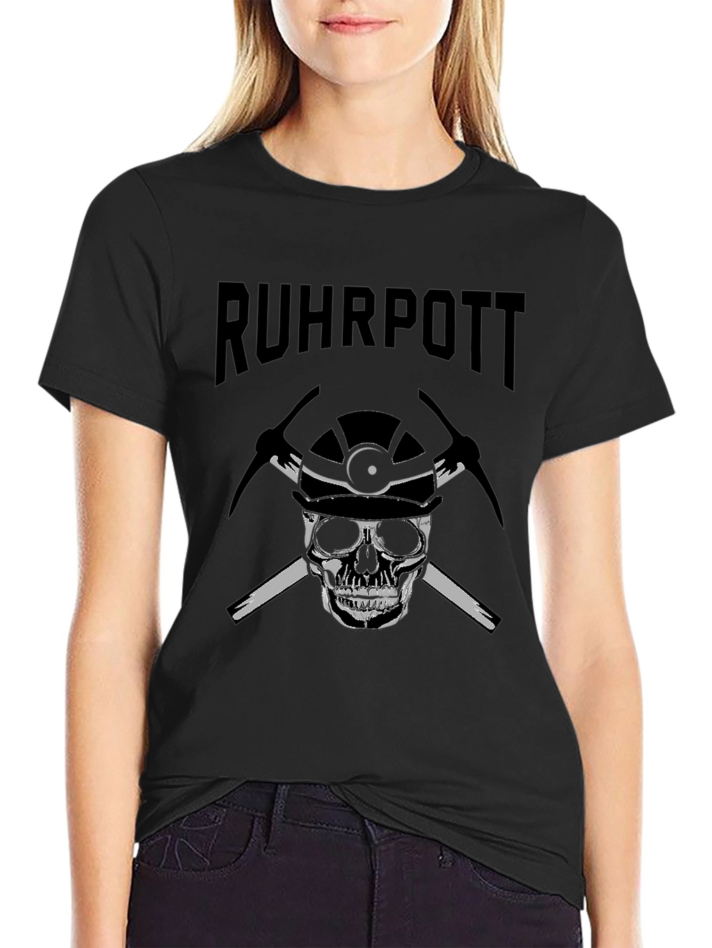 Ruhrpott Miner Skull T-Shirt