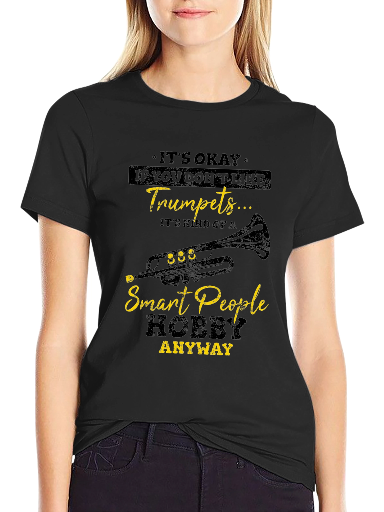 Trumpet Lover T-Shirt: Smart People Hobby
