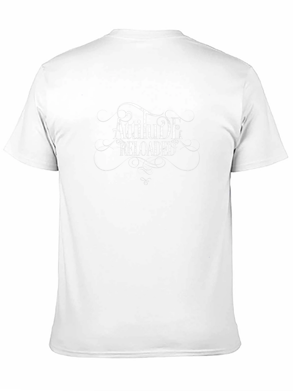 Attitude Reloaded Black Graphic Tee