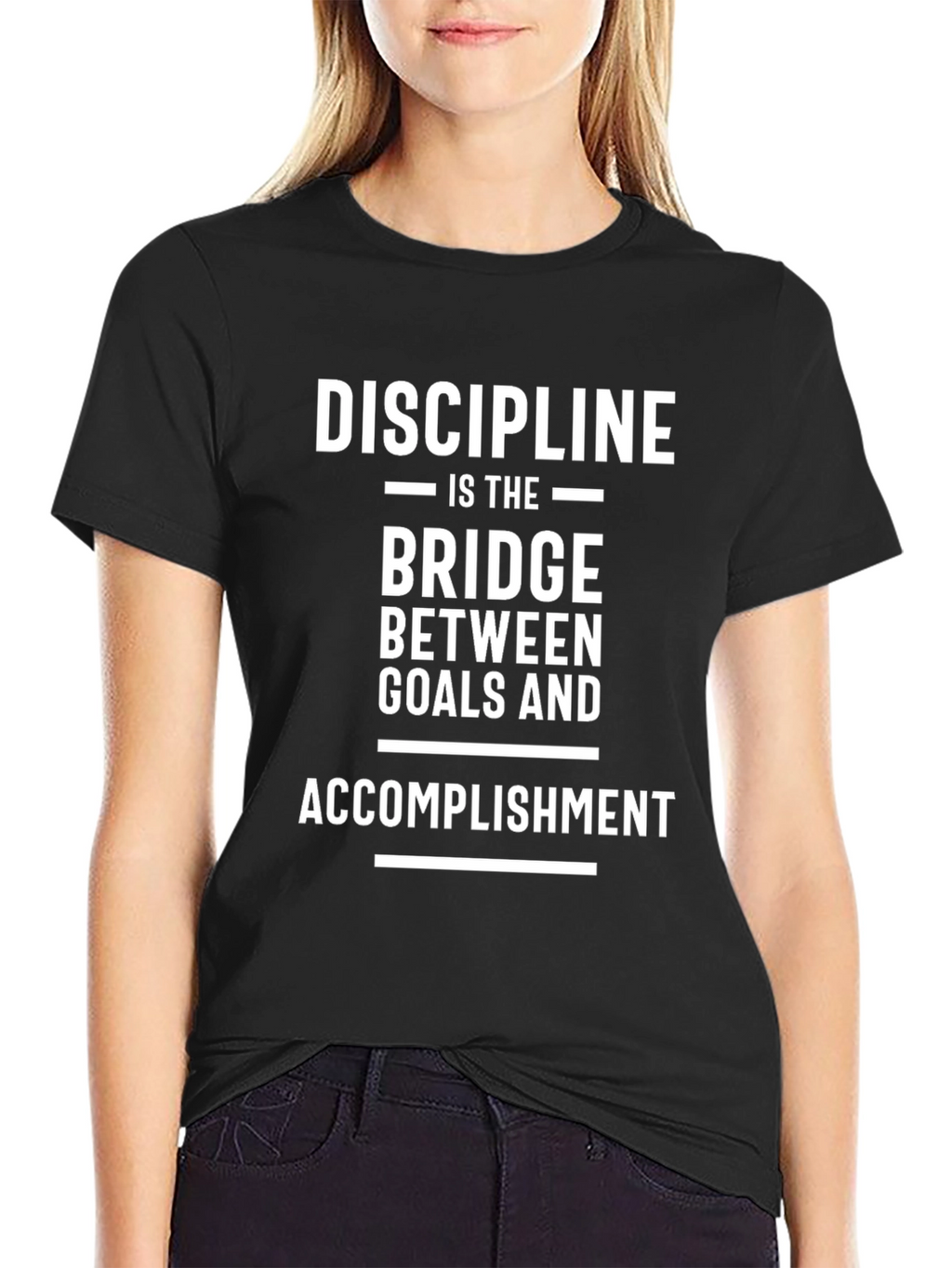 Discipline Bridge Goals Accomplishment T-Shirt