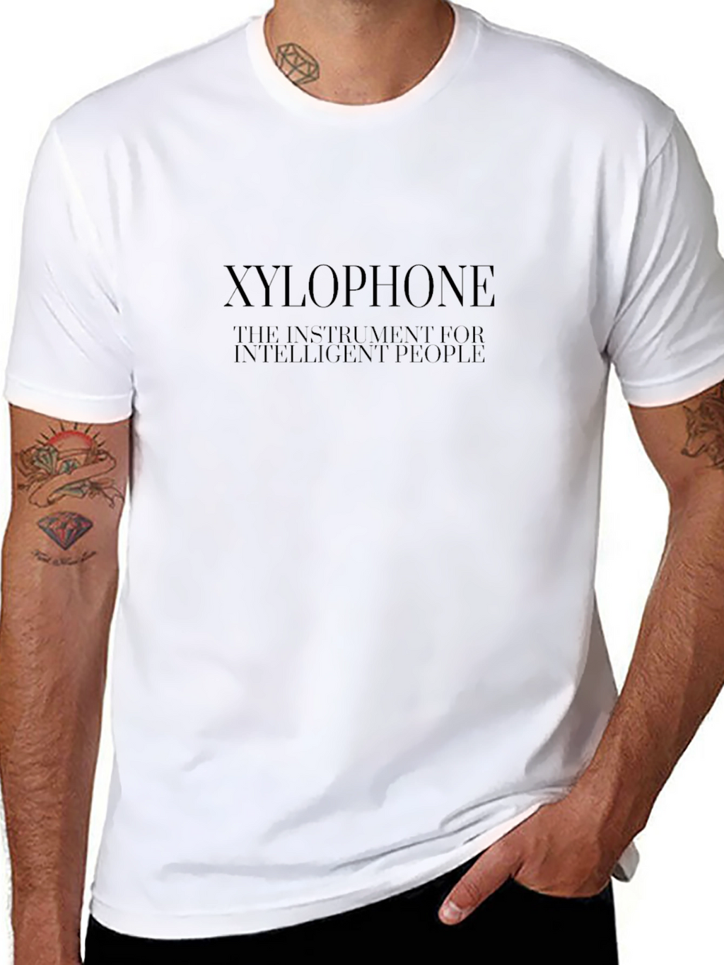 Xylophone Instrument Tee - For Intelligent People