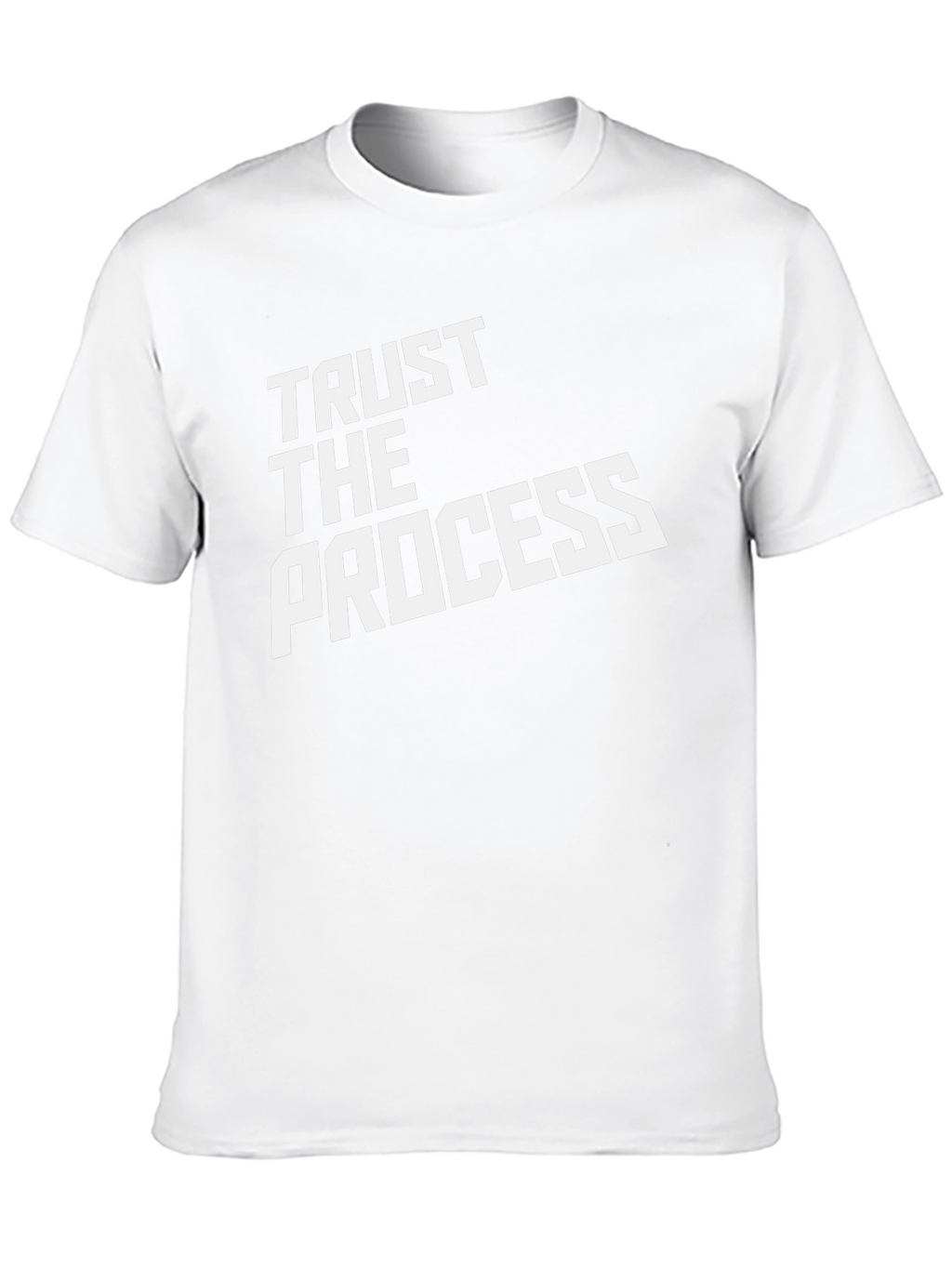 Trust The Process Black T-Shirt