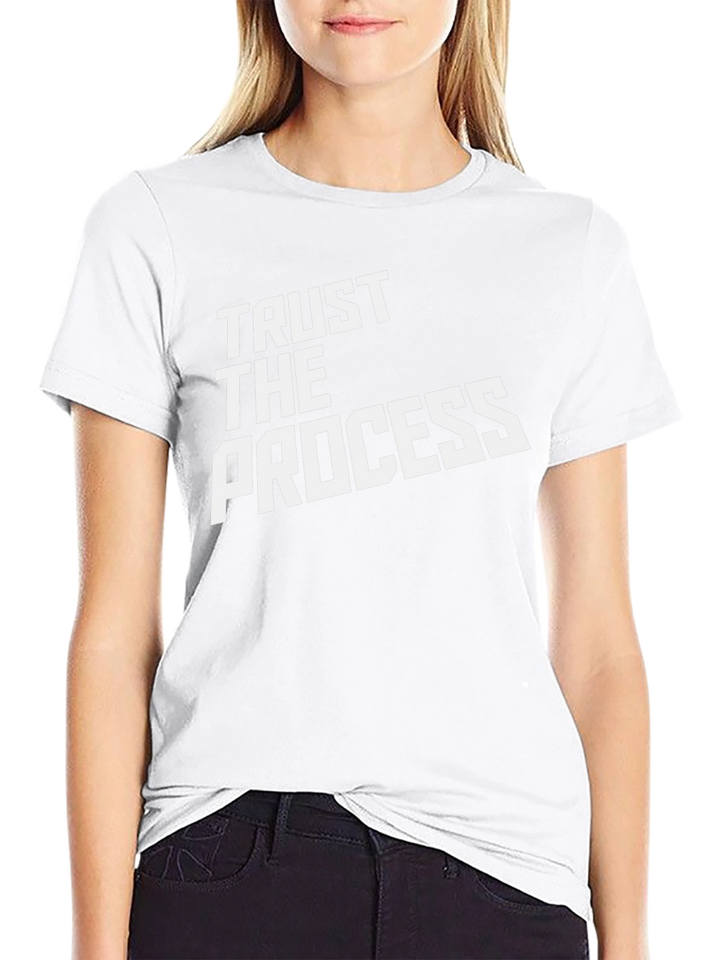 Trust The Process Black T-Shirt