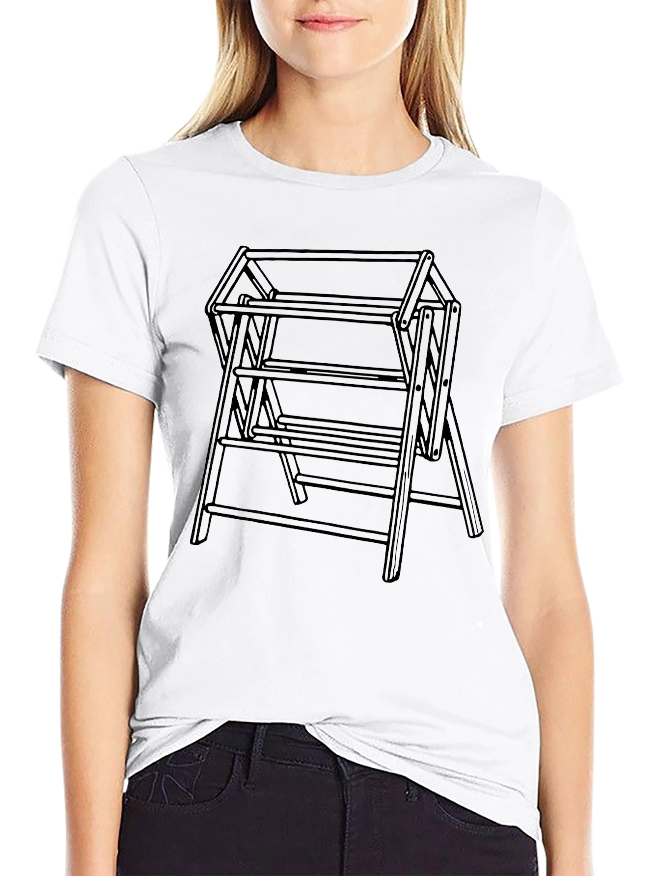 Modern Geometric Clothing Rack T-Shirt