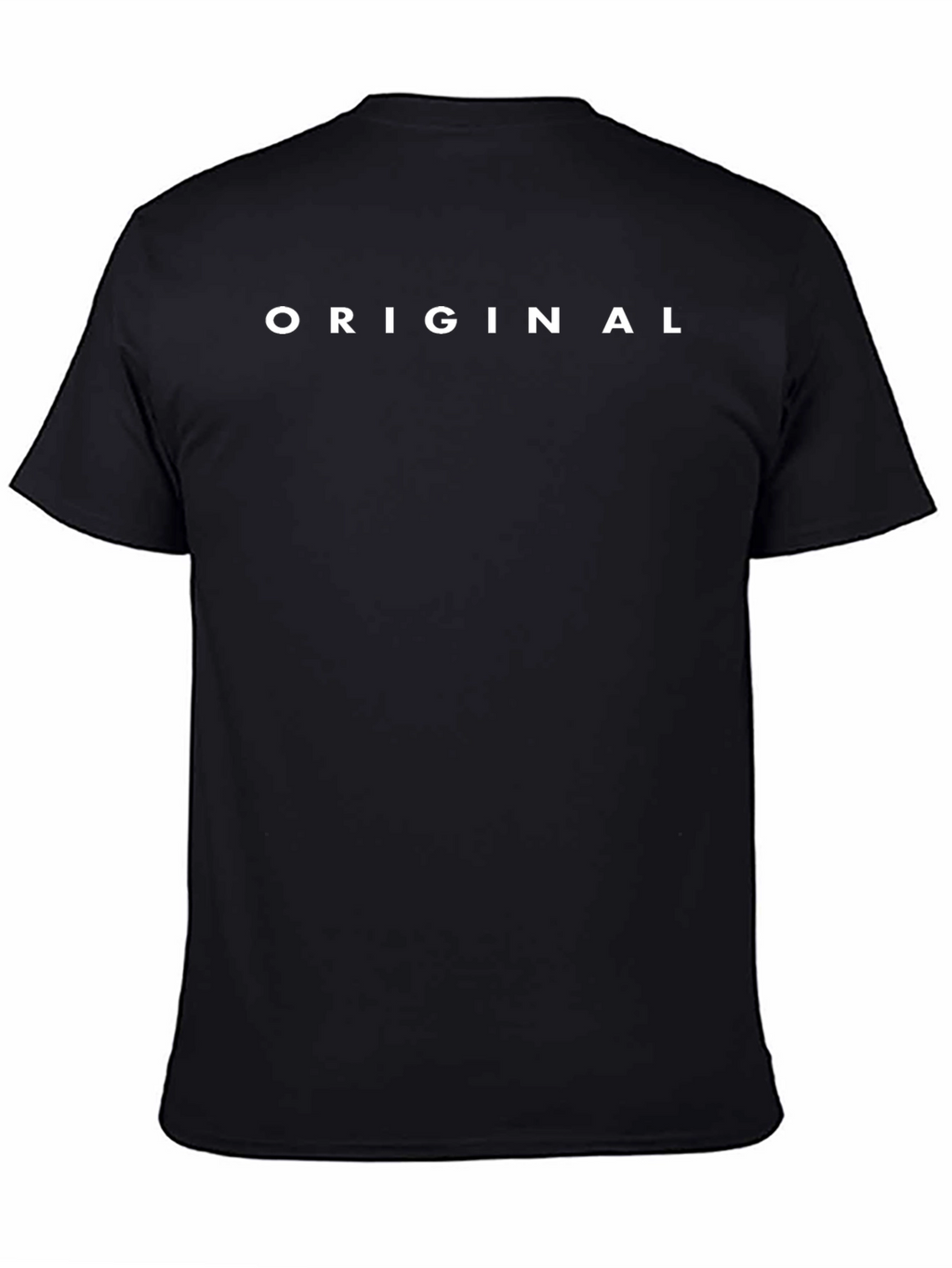 Original Black Graphic Tee - Soft Cotton Blend