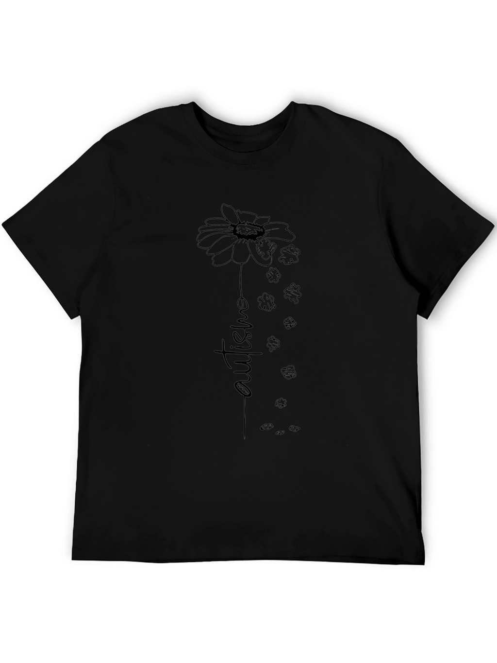 Autism Awareness Flower T-Shirt