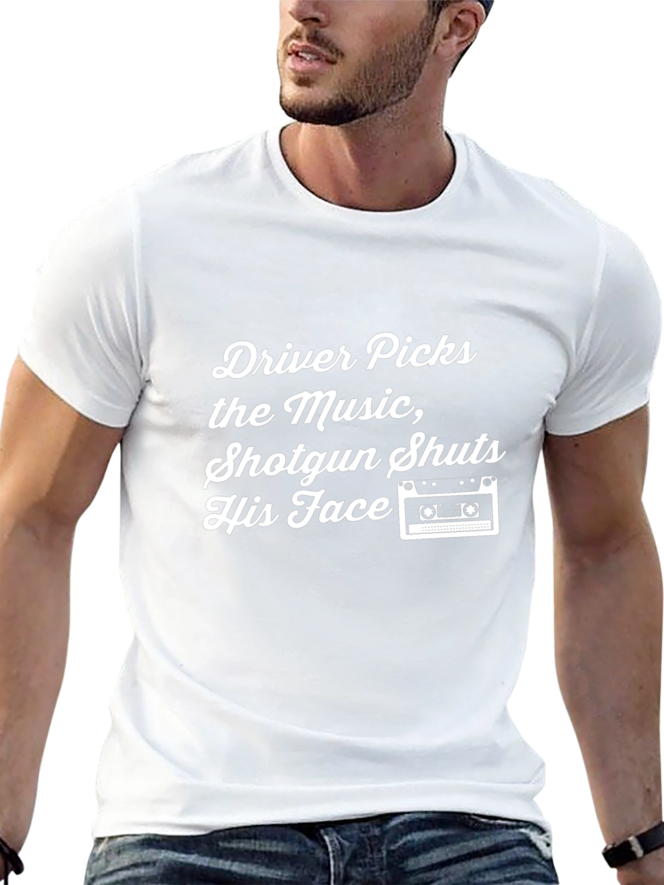 Driver Picks the Music T-Shirt - Unisex Tee