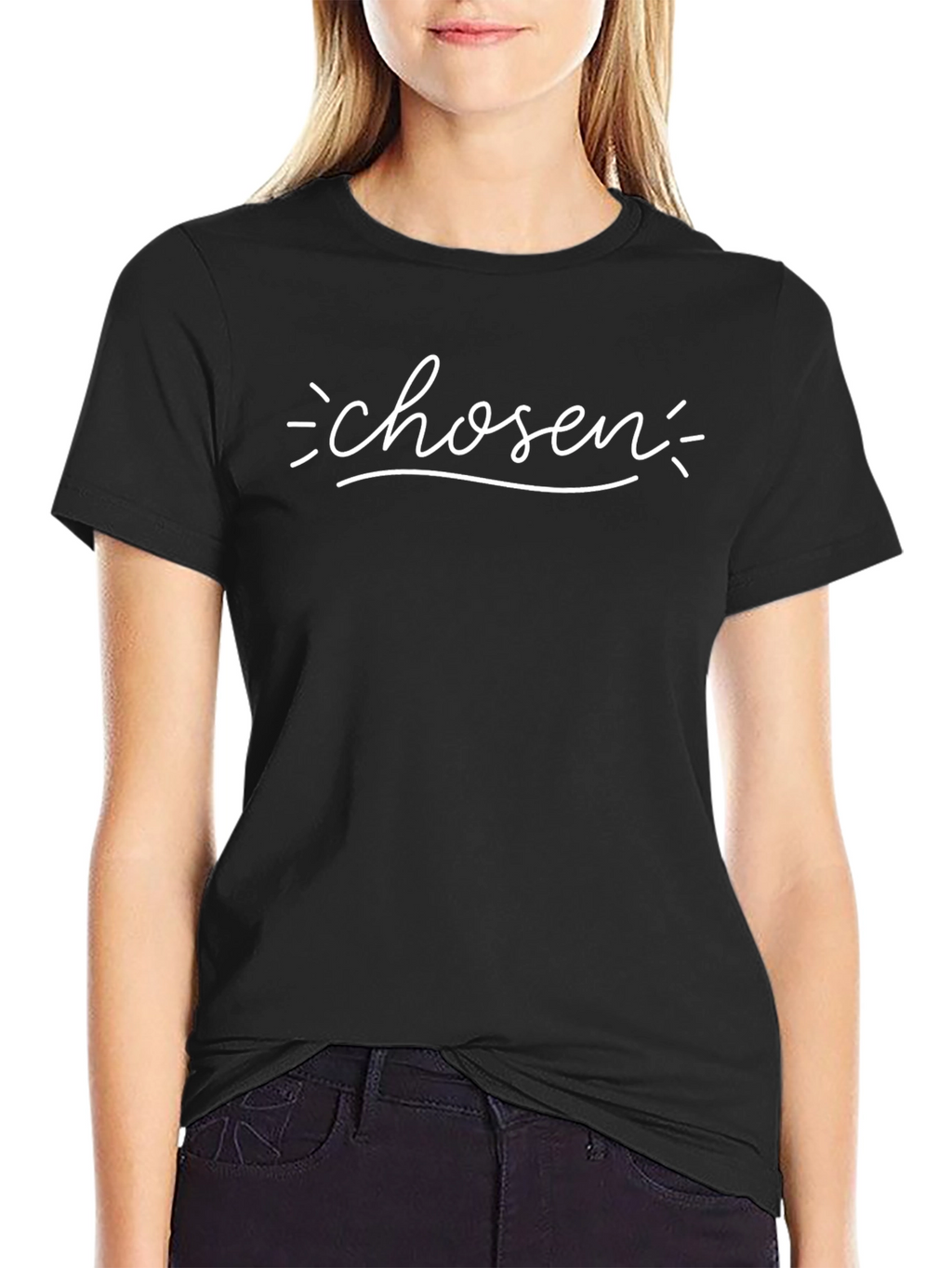 Chosen Black T-Shirt - Stylish & Comfortable