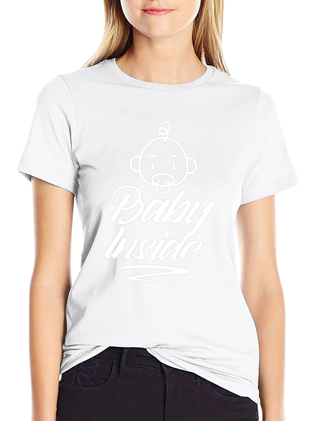 Baby Inside Graphic Tee - Expecting Parents