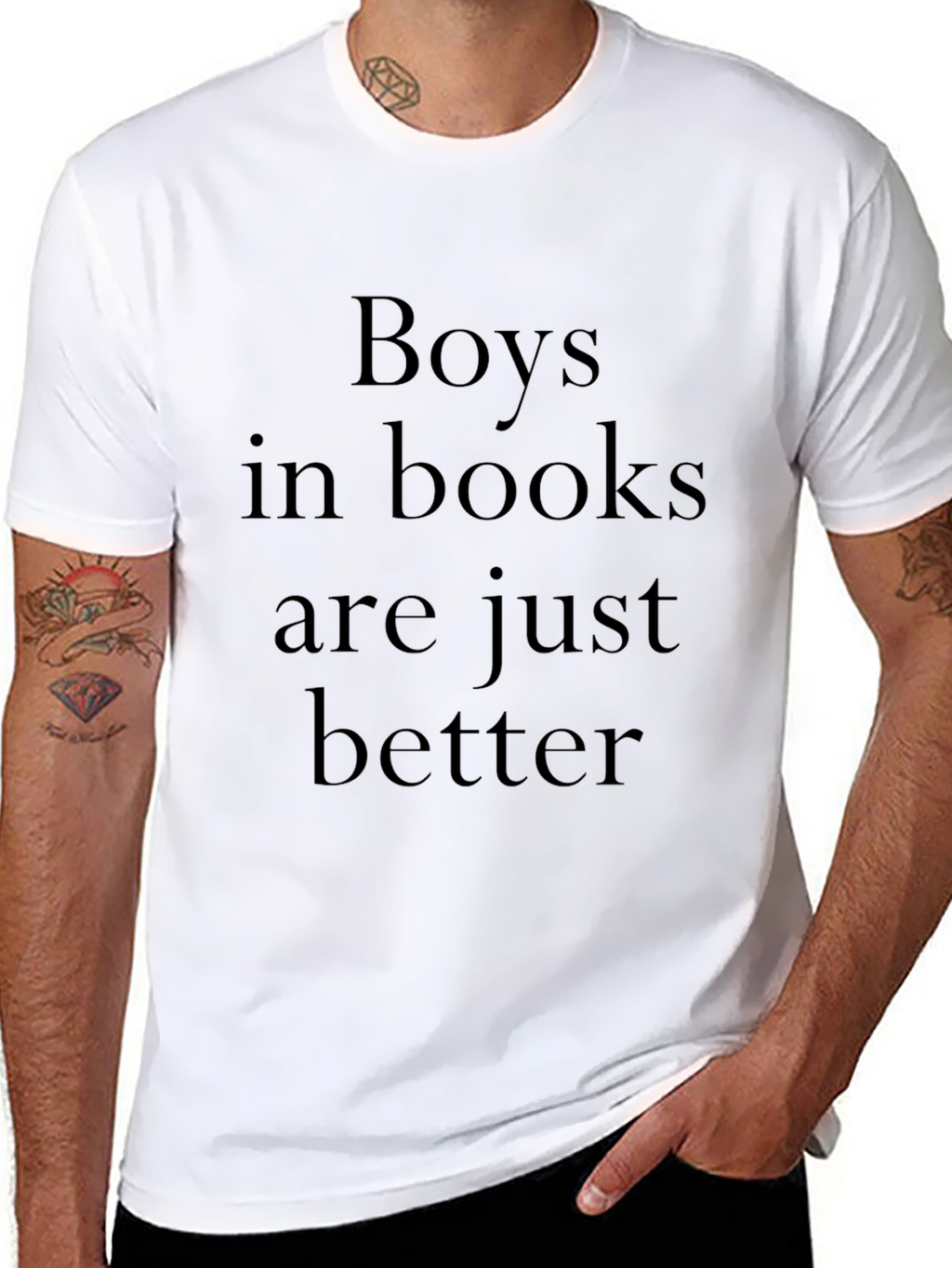 Boys in Books Are Just Better Tee