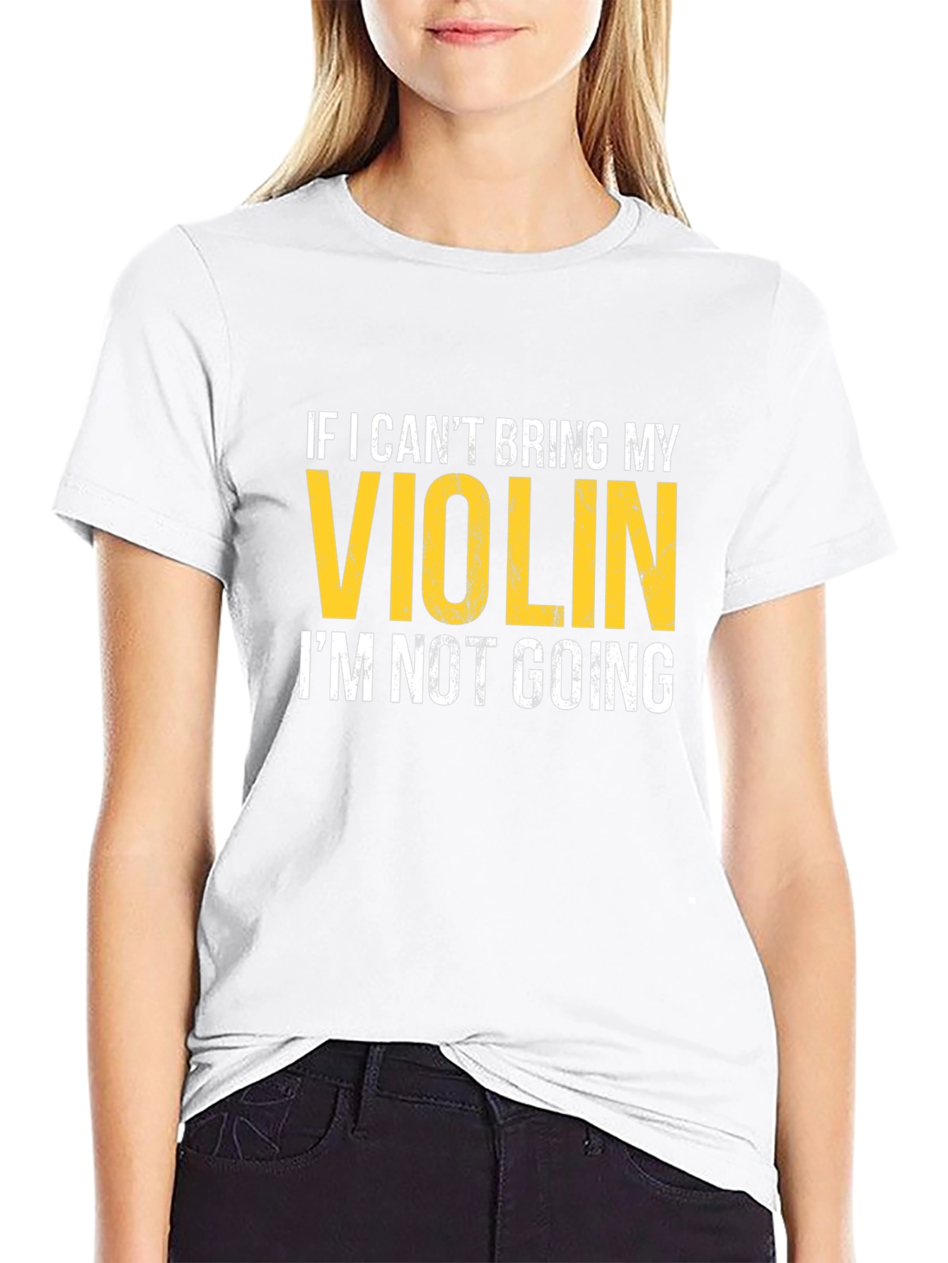 Violin Lovers T-Shirt: If I Cant Bring My Violin