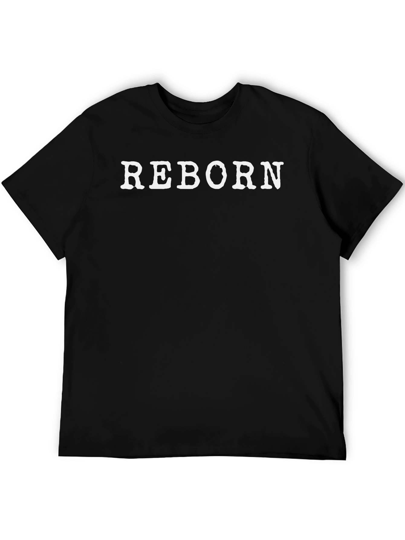 Reborn Graphic Tee - Classic Black T-Shirt