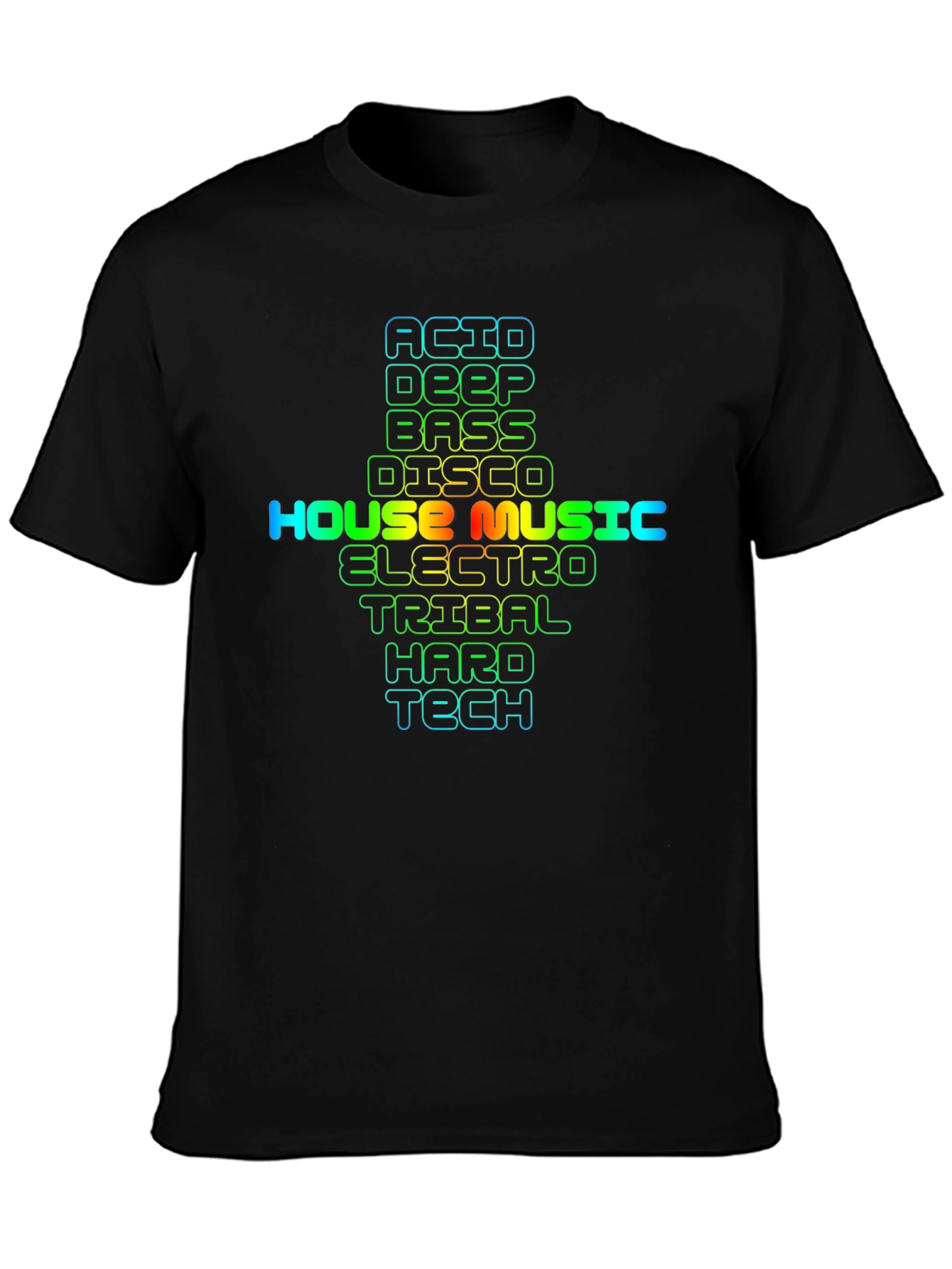 House Music T-Shirt - Acid Deep Disco & More