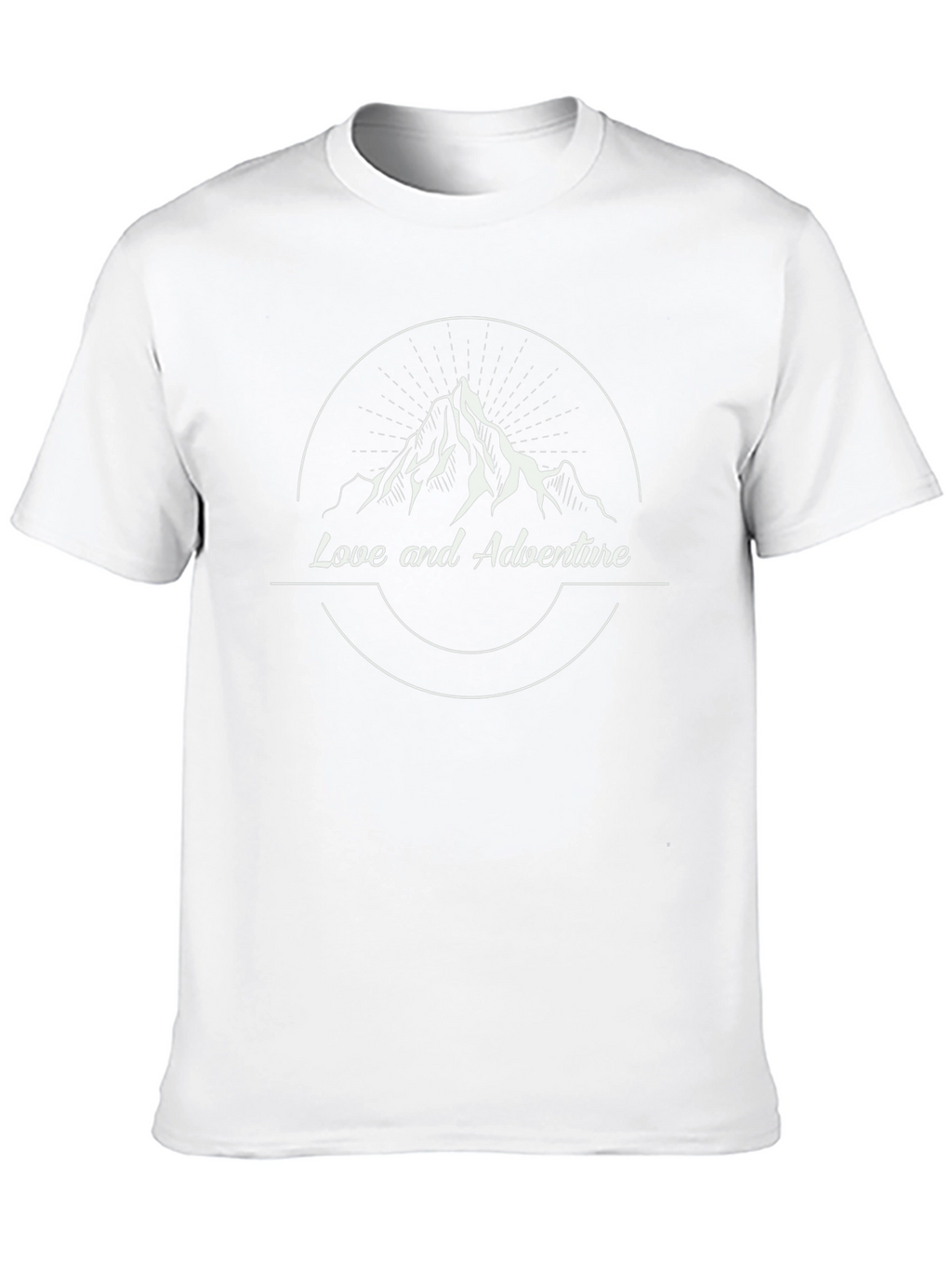 Love and Adventure Mountain Graphic Tee