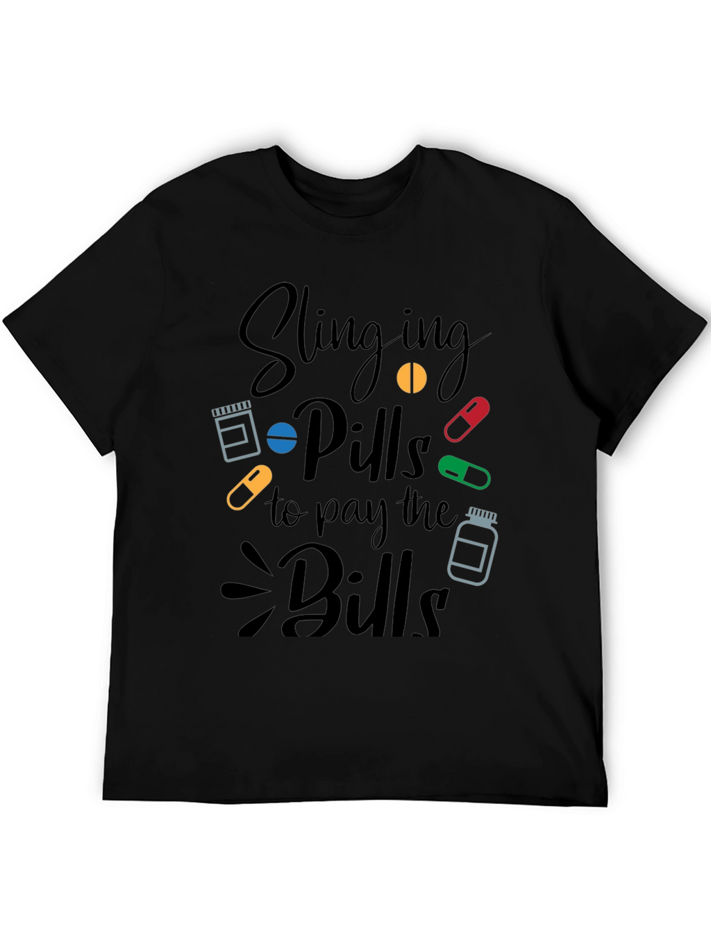 Slinging Pills Funny Pharmacy T-Shirt