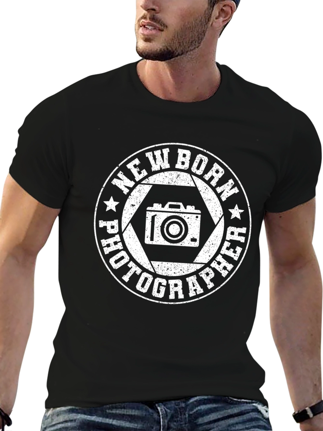 Newborn Photographer Graphic T-Shirt