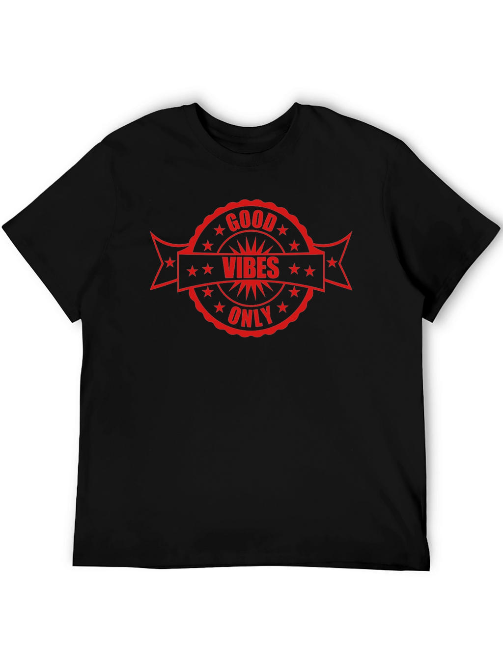Good Vibes Only Black T-Shirt