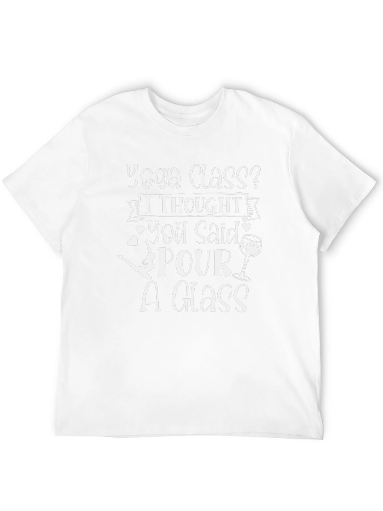 Yoga Class? Pour A Glass Graphic Tee - Unisex