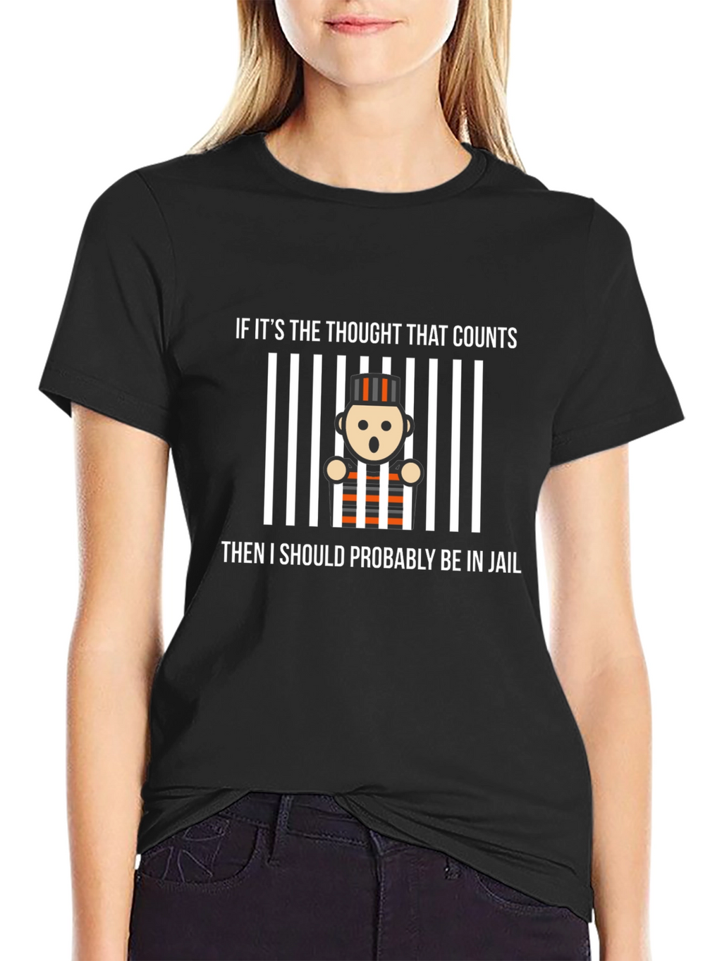 Funny Jail Thought T-Shirt
