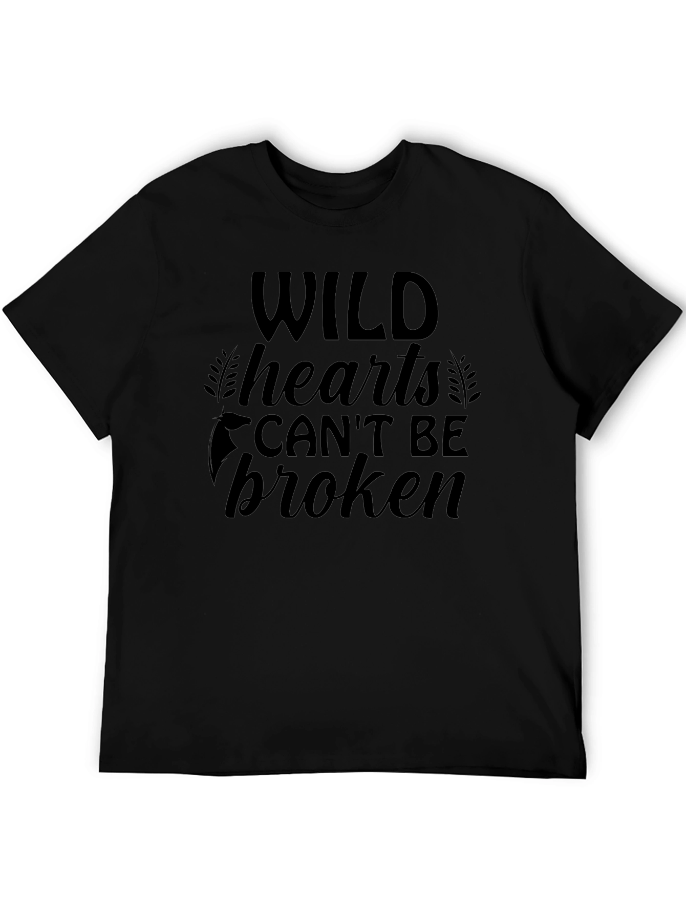 Wild Hearts Graphic Tee - Black