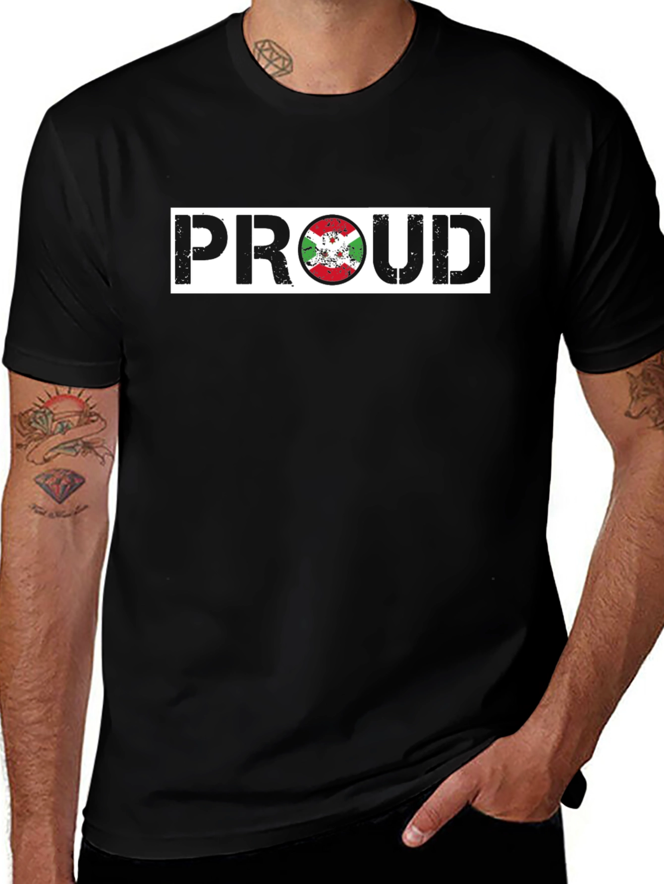 Proud Burundi Flag T-Shirt