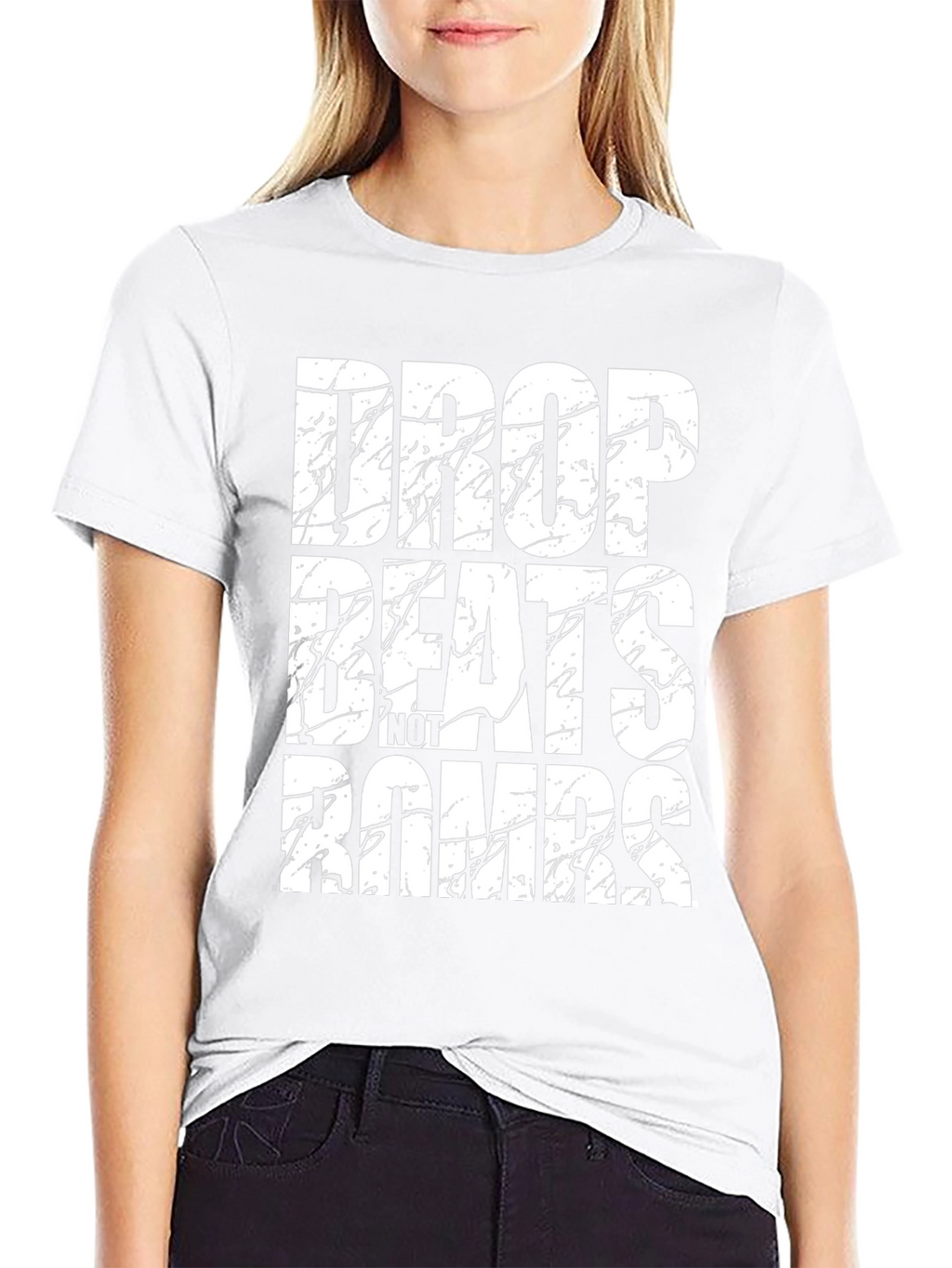 Drop Beats Not Bombs Graphic T-Shirt