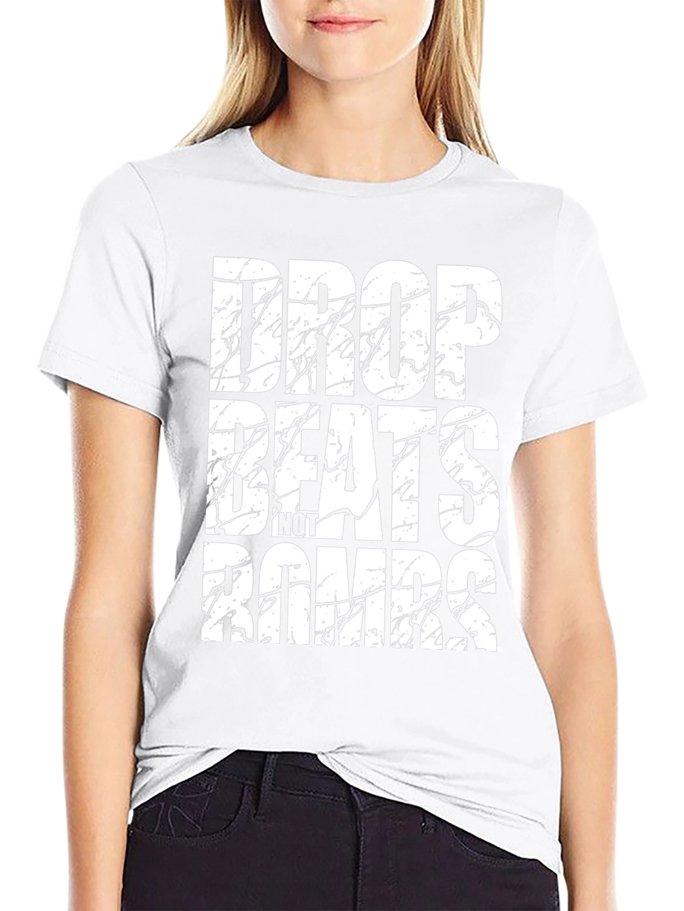 Drop Beats Not Bombs Graphic T-Shirt