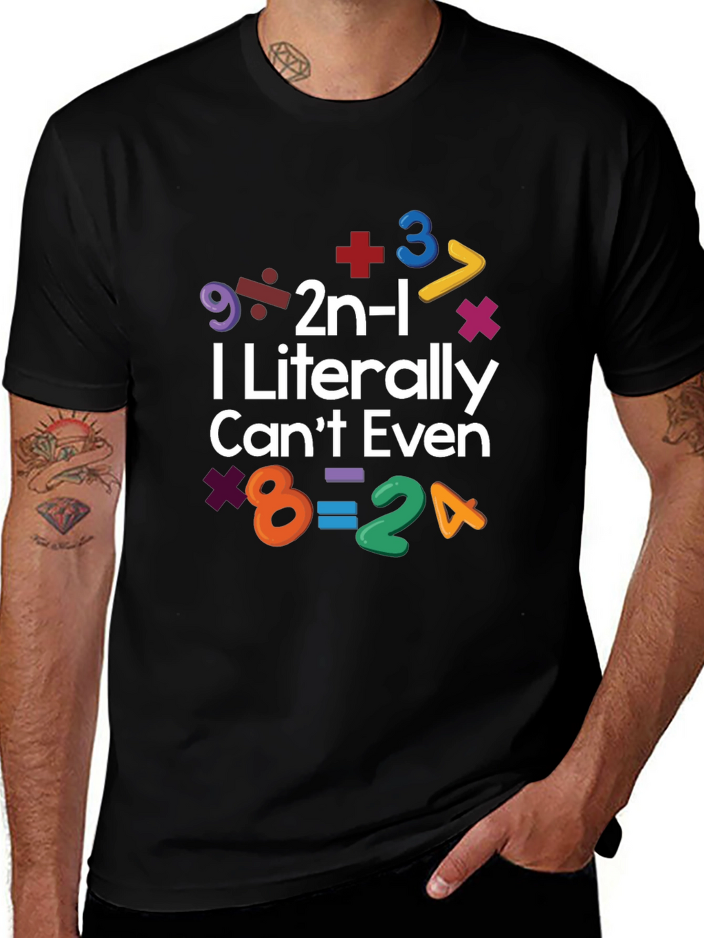 I Literally Cant Even Math Equation T-Shirt