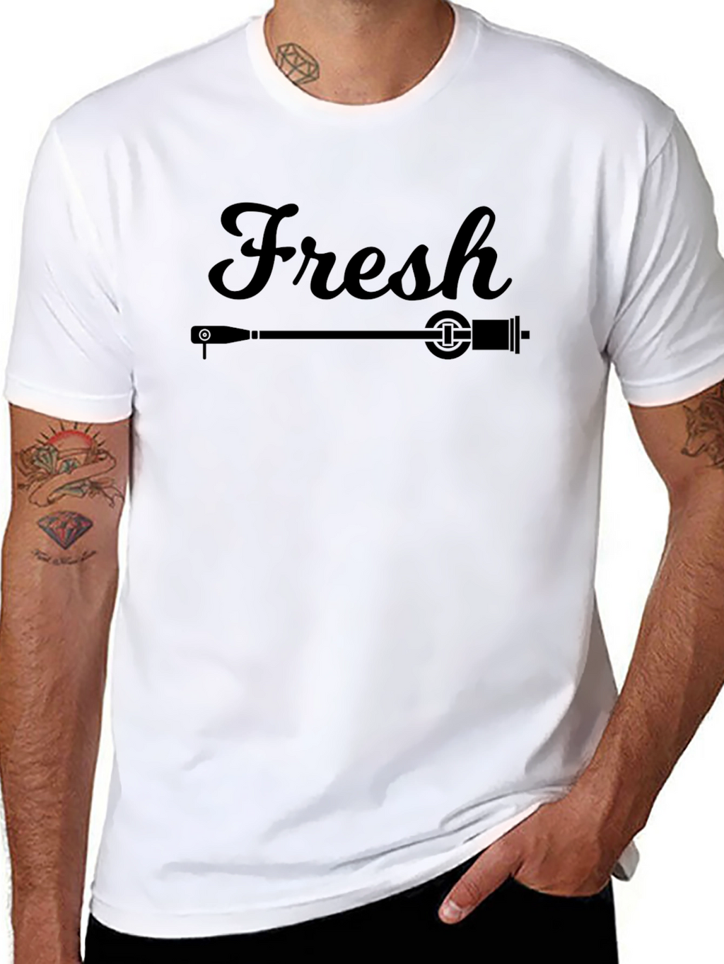 Fresh Cannon Graphic Tee - Mens Black T-Shirt