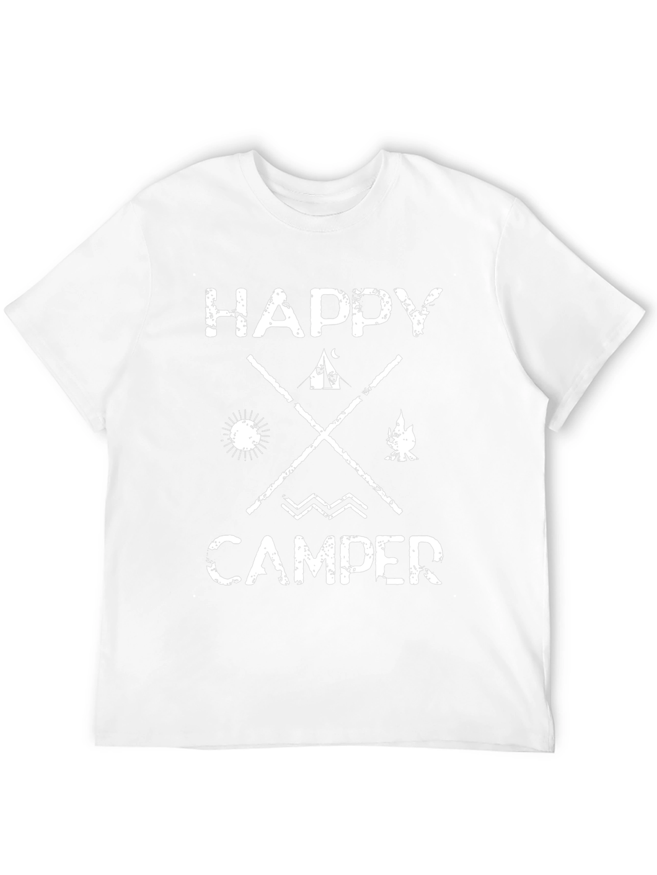 Happy Camper Graphic Tee - Adventure Awaits