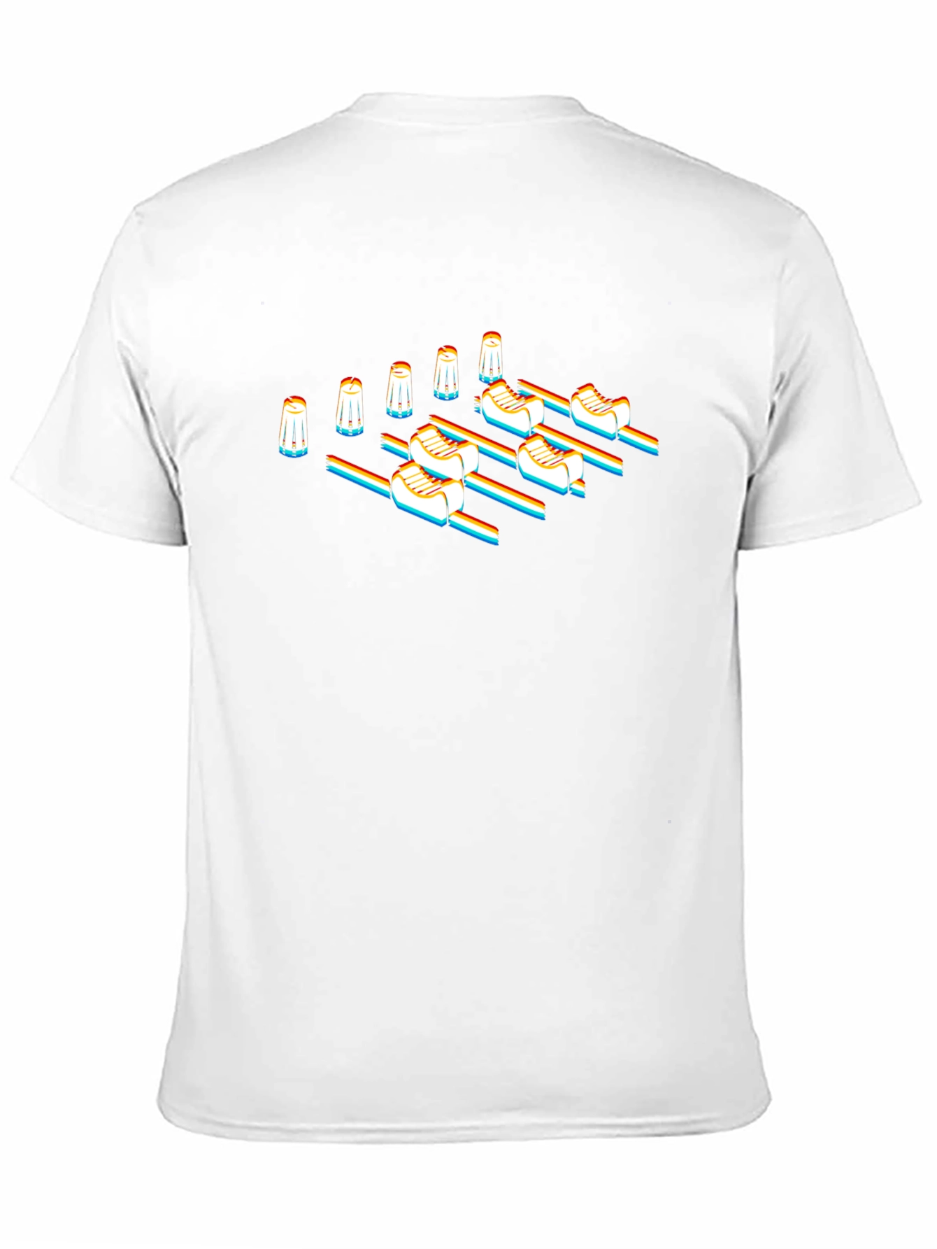 Retro Foosball Player Graphic Tee