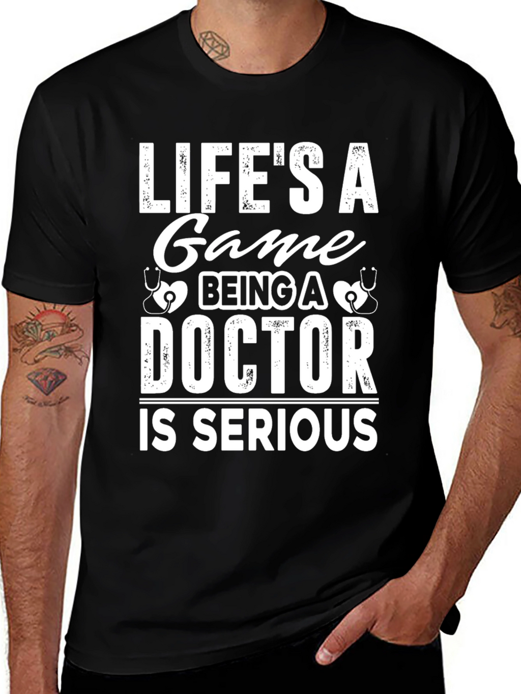 Lifes A Game Doctor T-Shirt Funny Gift