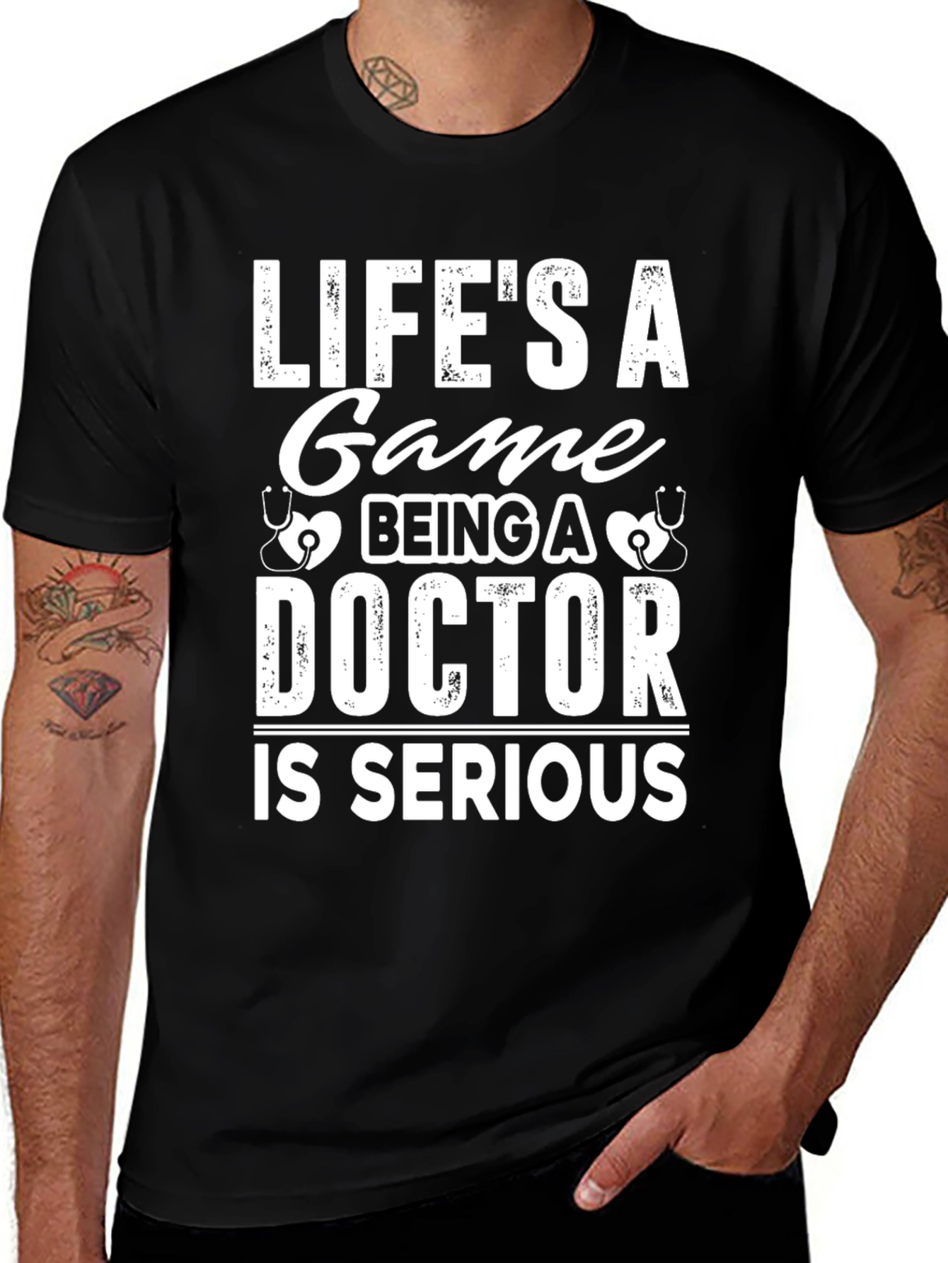 Lifes A Game Doctor T-Shirt Funny Gift
