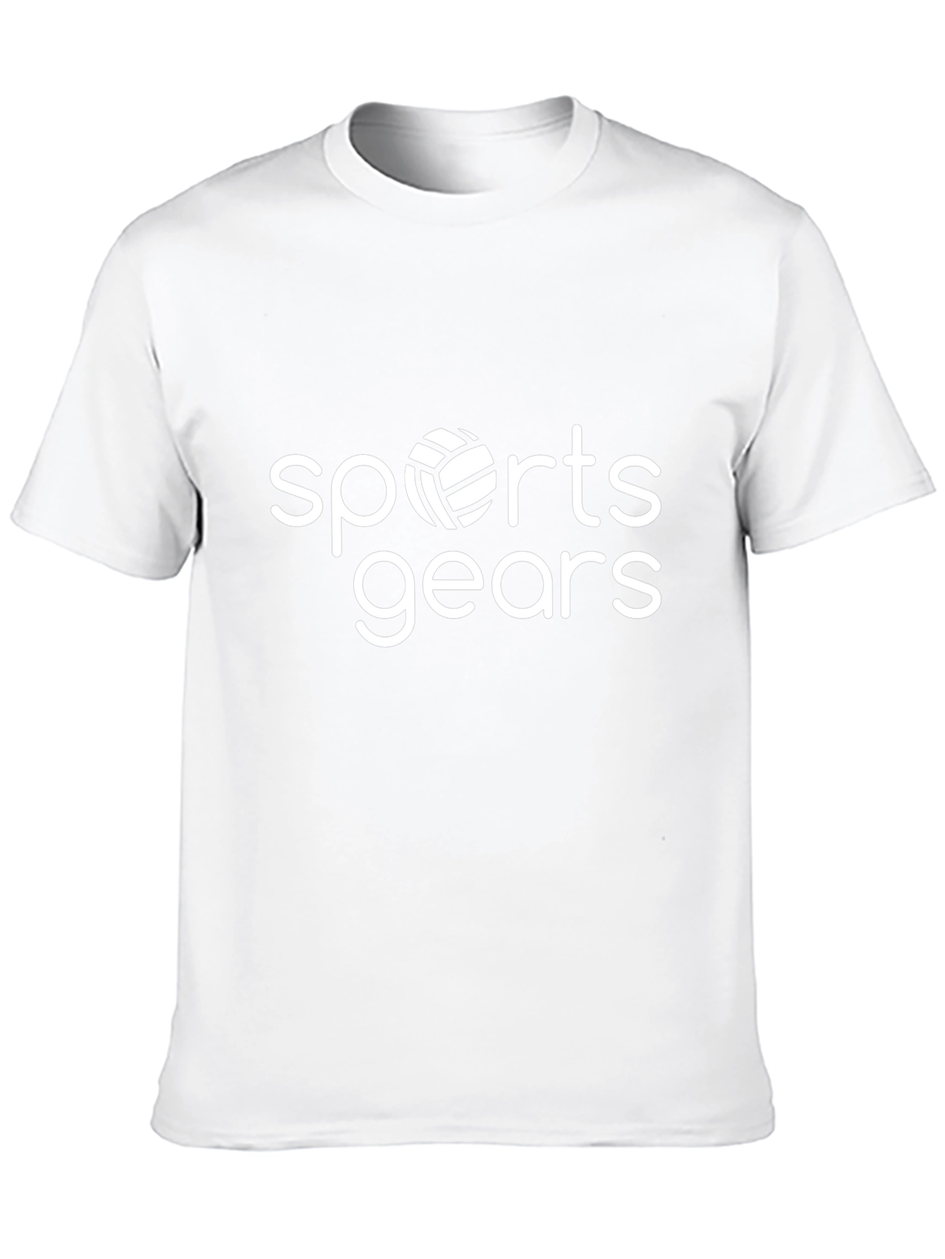 Sports Gears Volleyball Graphic T-Shirt