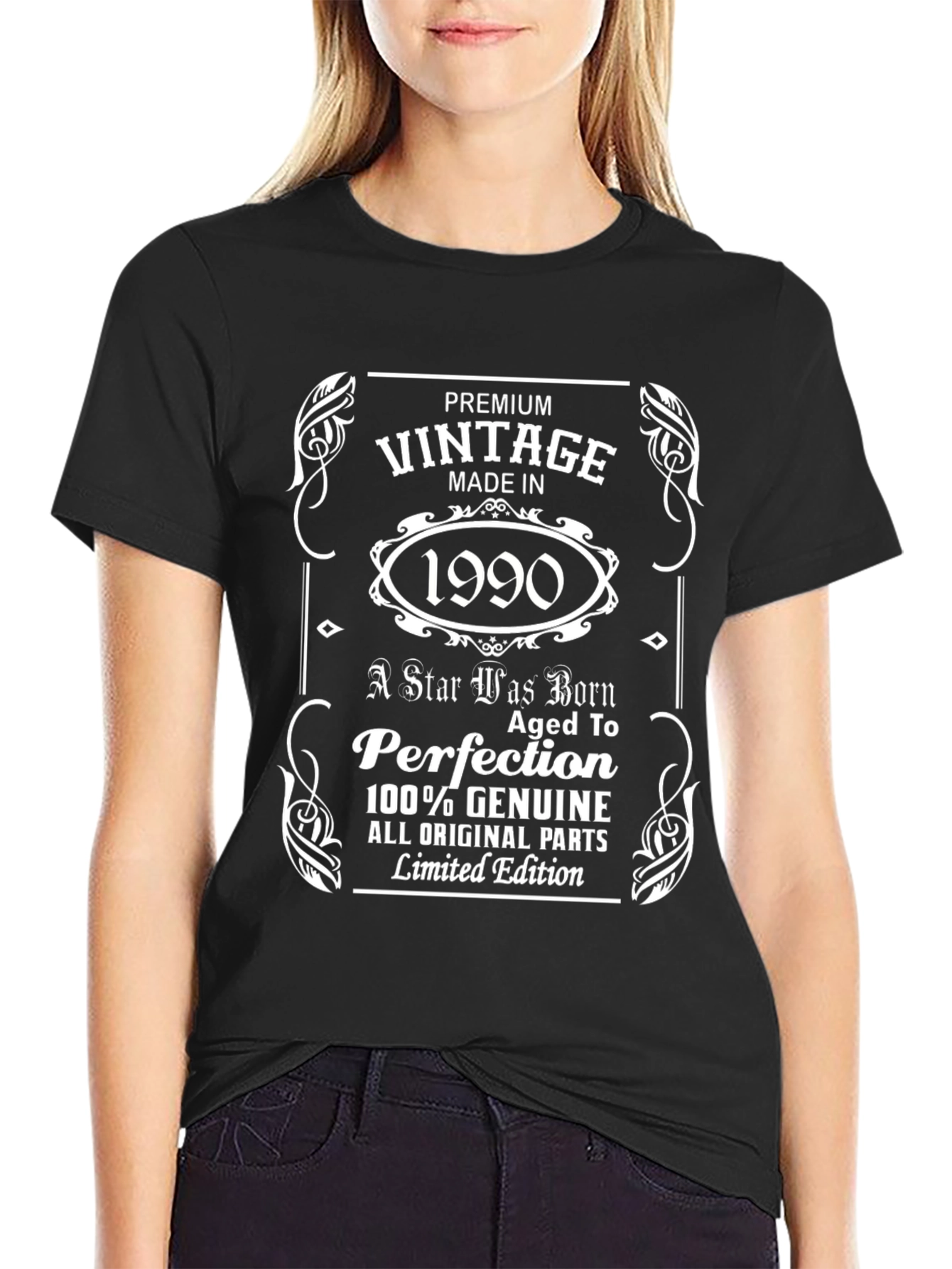 Vintage 1990 T-Shirt: Limited Edition Birthday Gift