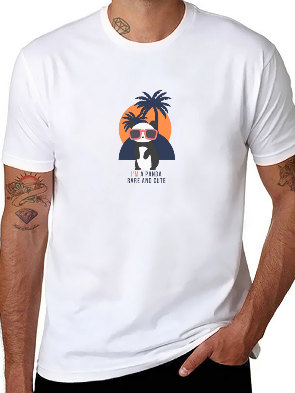 Cool Panda Graphic Tee